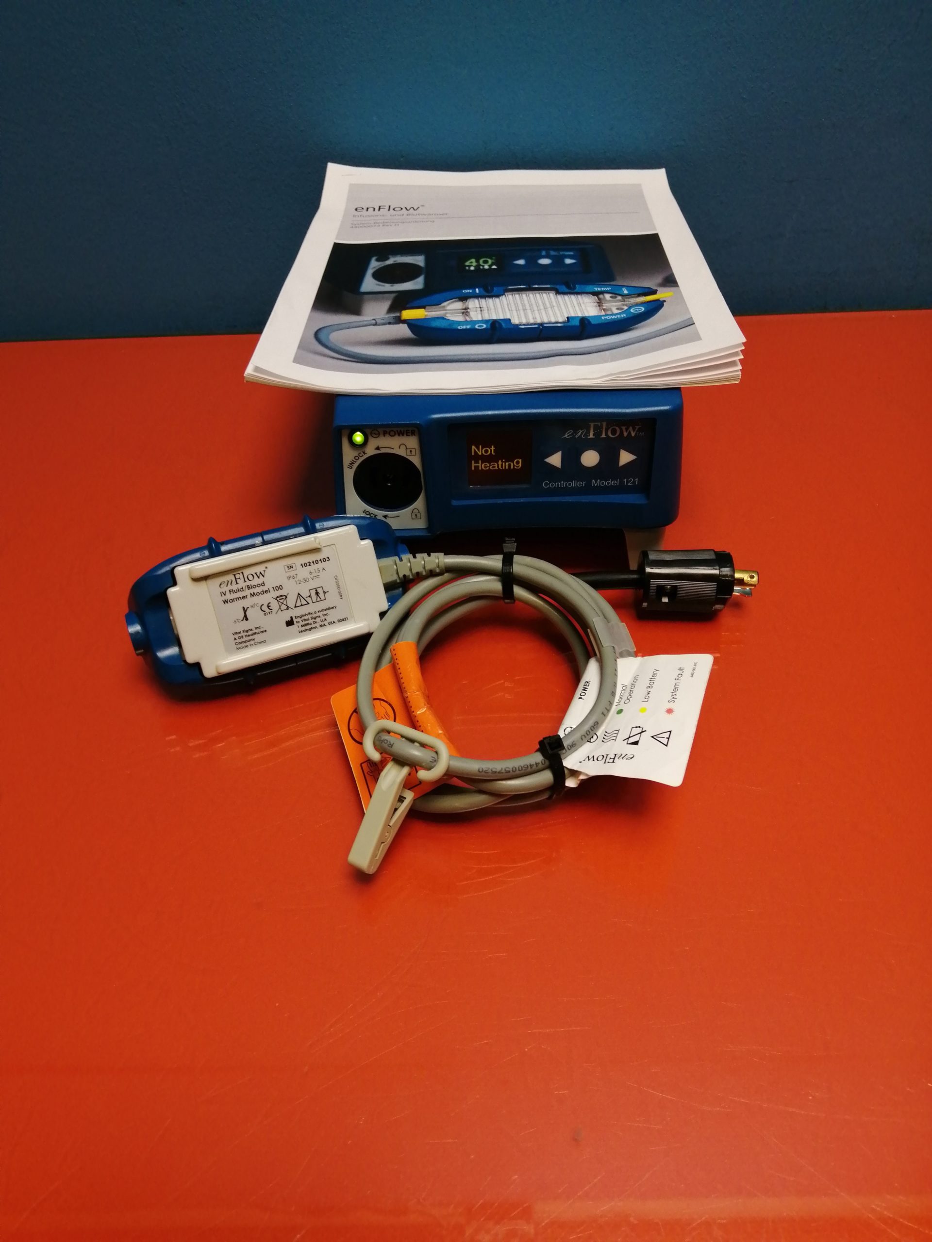 enFlow Fluid Warming System Infusions- und Blutwärmer