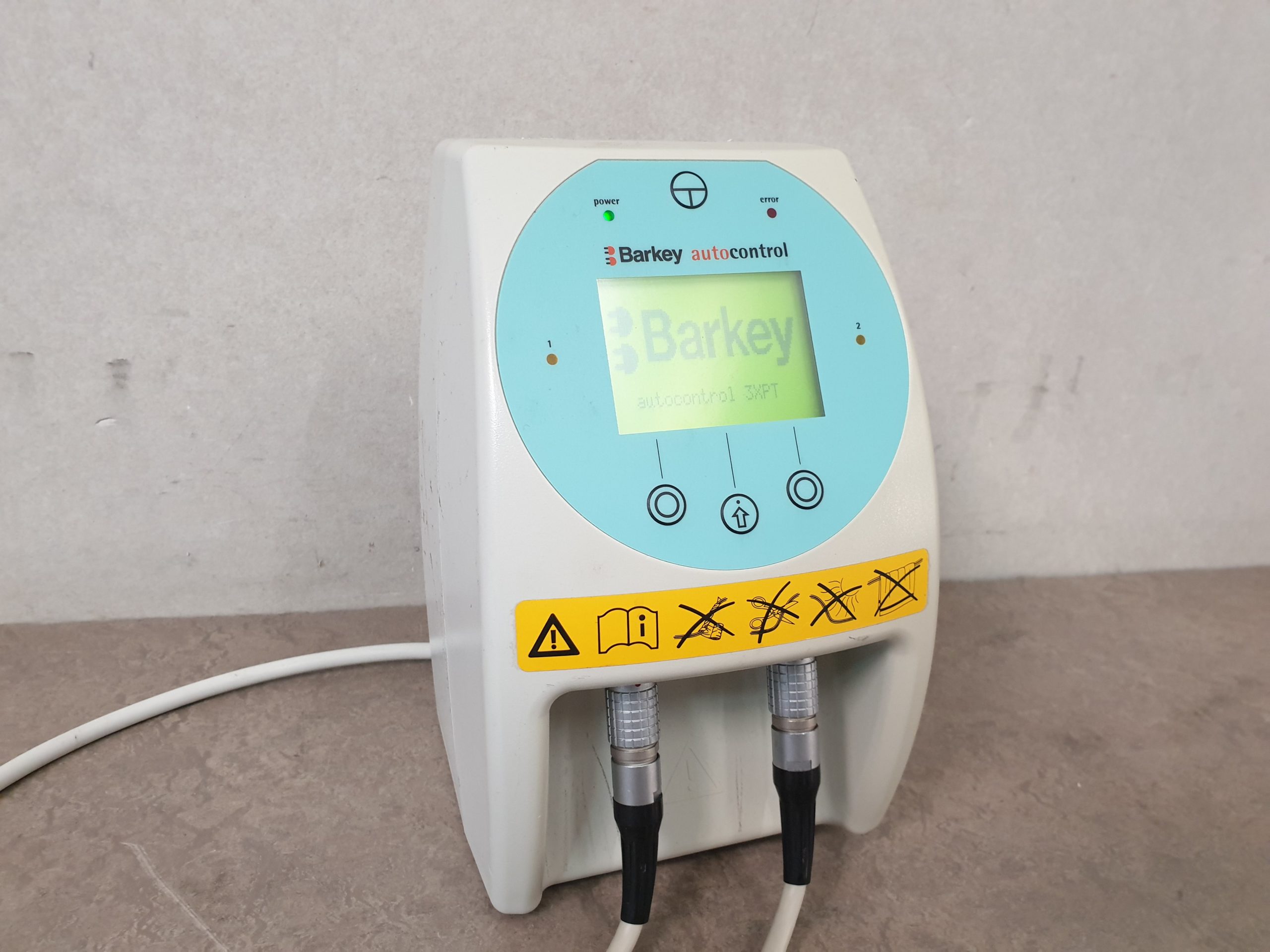 Barkey Autocontrol 3XPT Regeleinheit für zwei Wärmegeräte