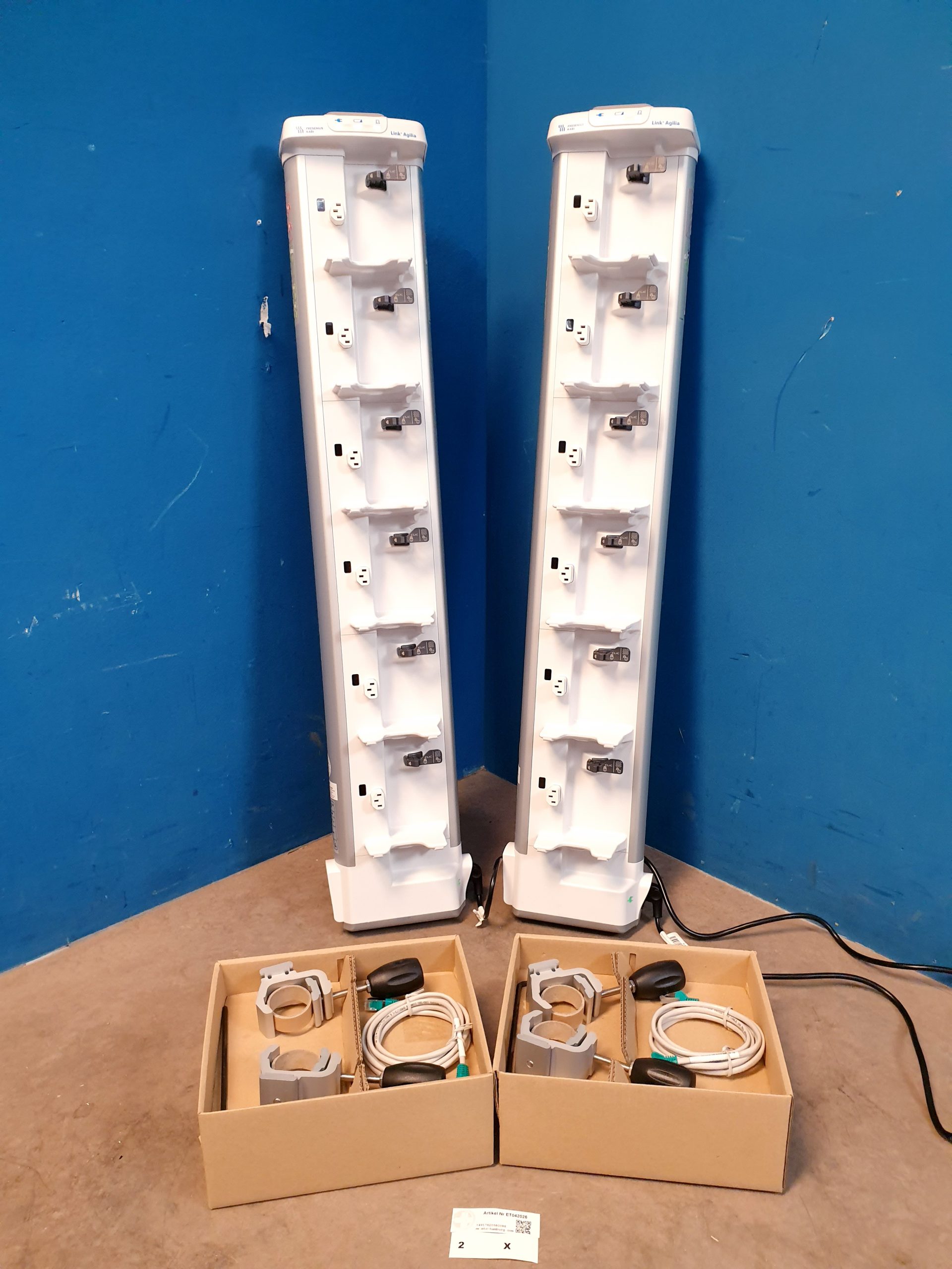 Fresenius Link 6 + Agilia D Perfusorenträger Z076520