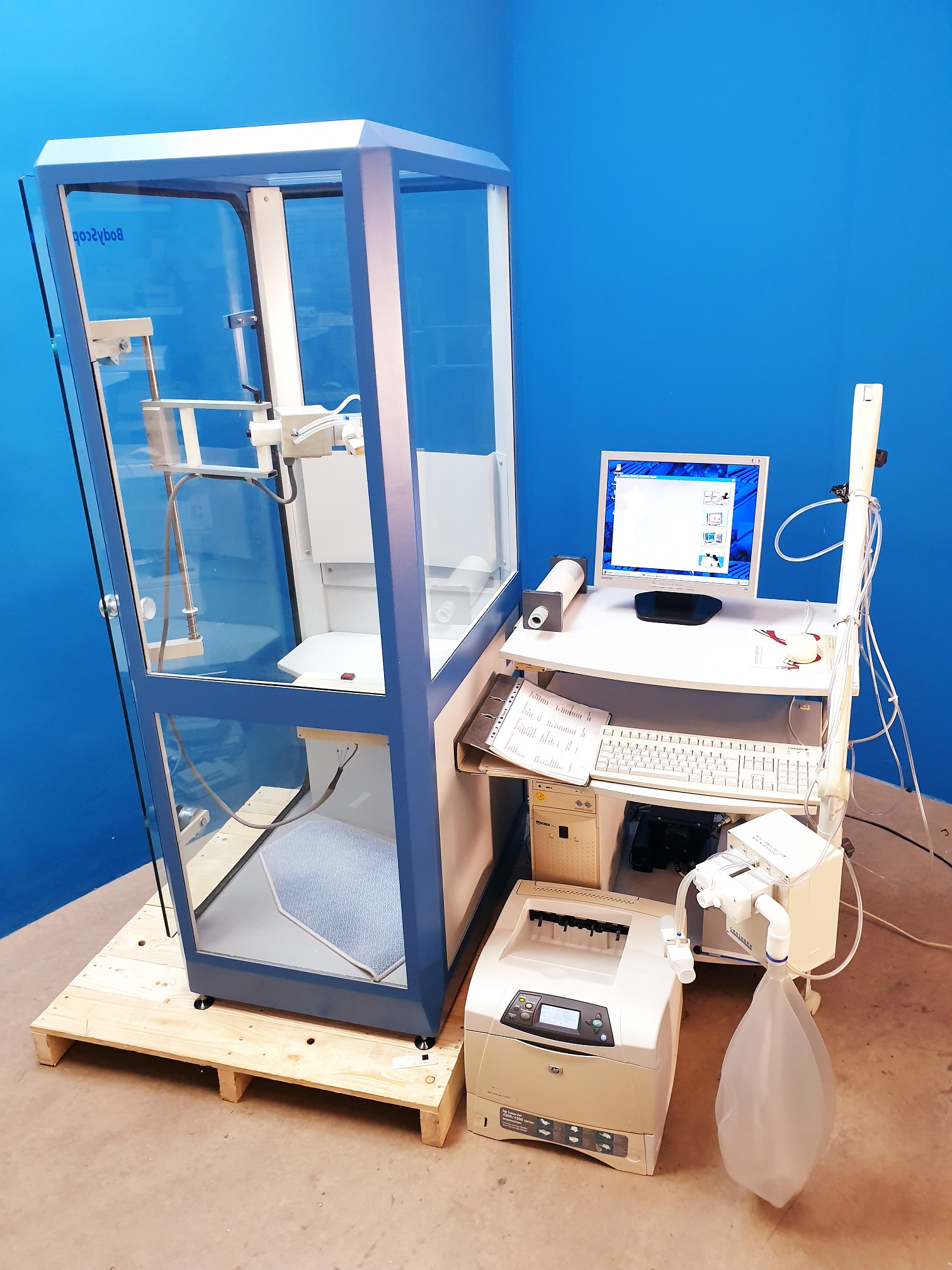 Ganshorn Helirapid III Bodyplethysmographe BodyScope