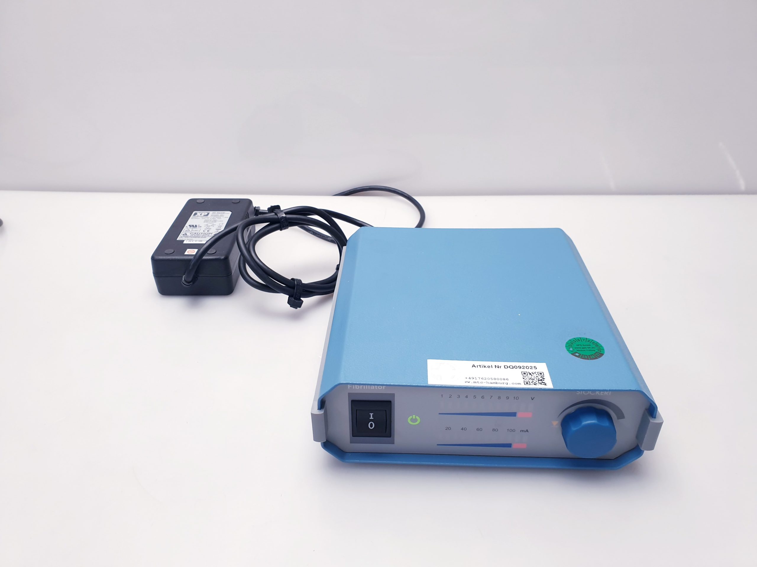 Sorin Stöckert – Stoeckert DEFIBRILLATOR FI 20 M – 28-10-80
