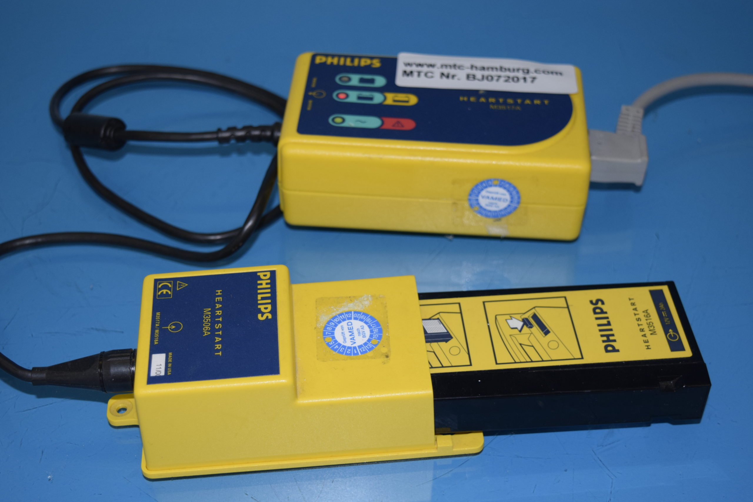 Philips Agilent M3517a Heartstream Medical Battery Charger