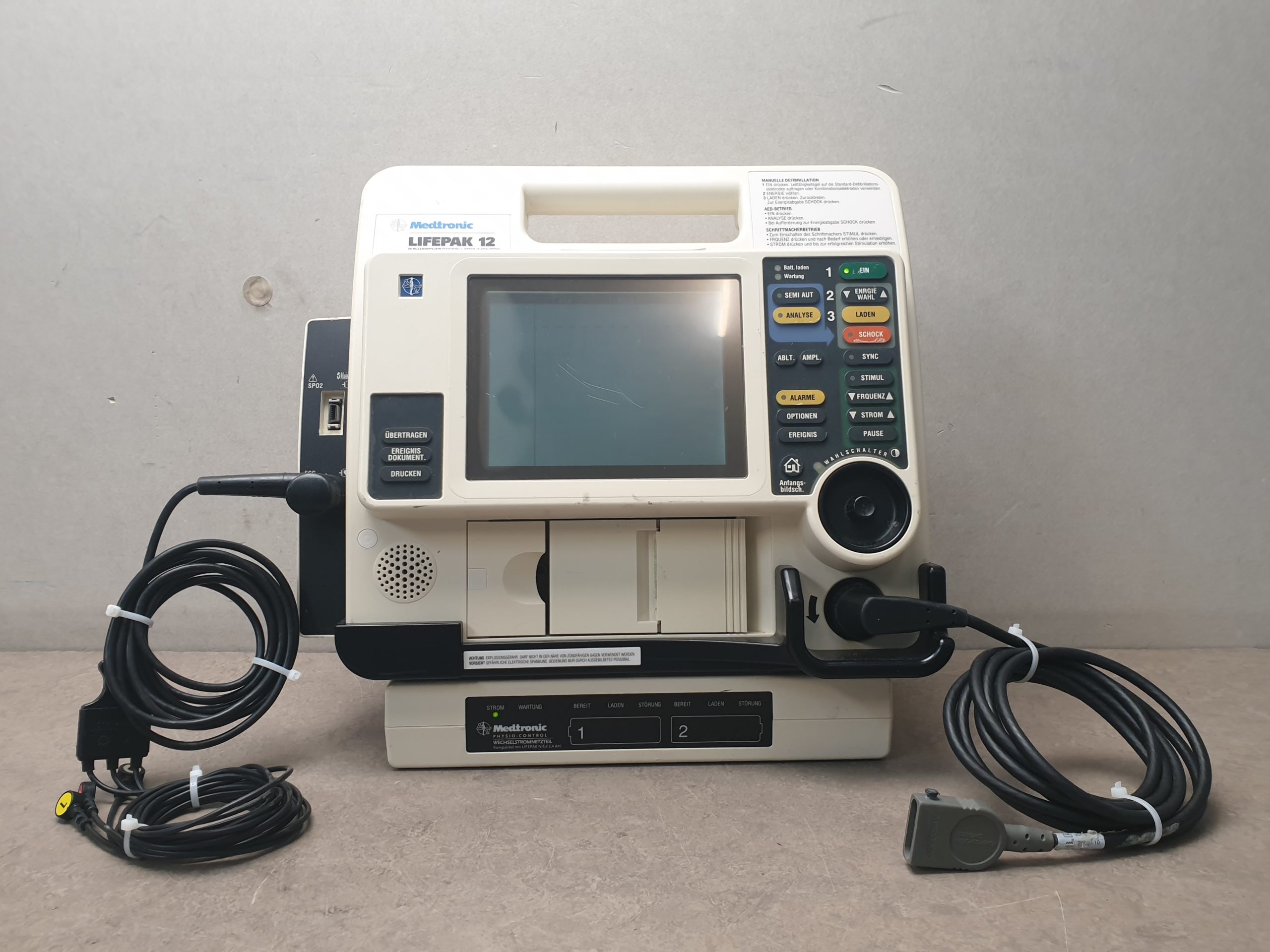 Medtronic physio Control Lifepak 12 Defi – Defibrilator