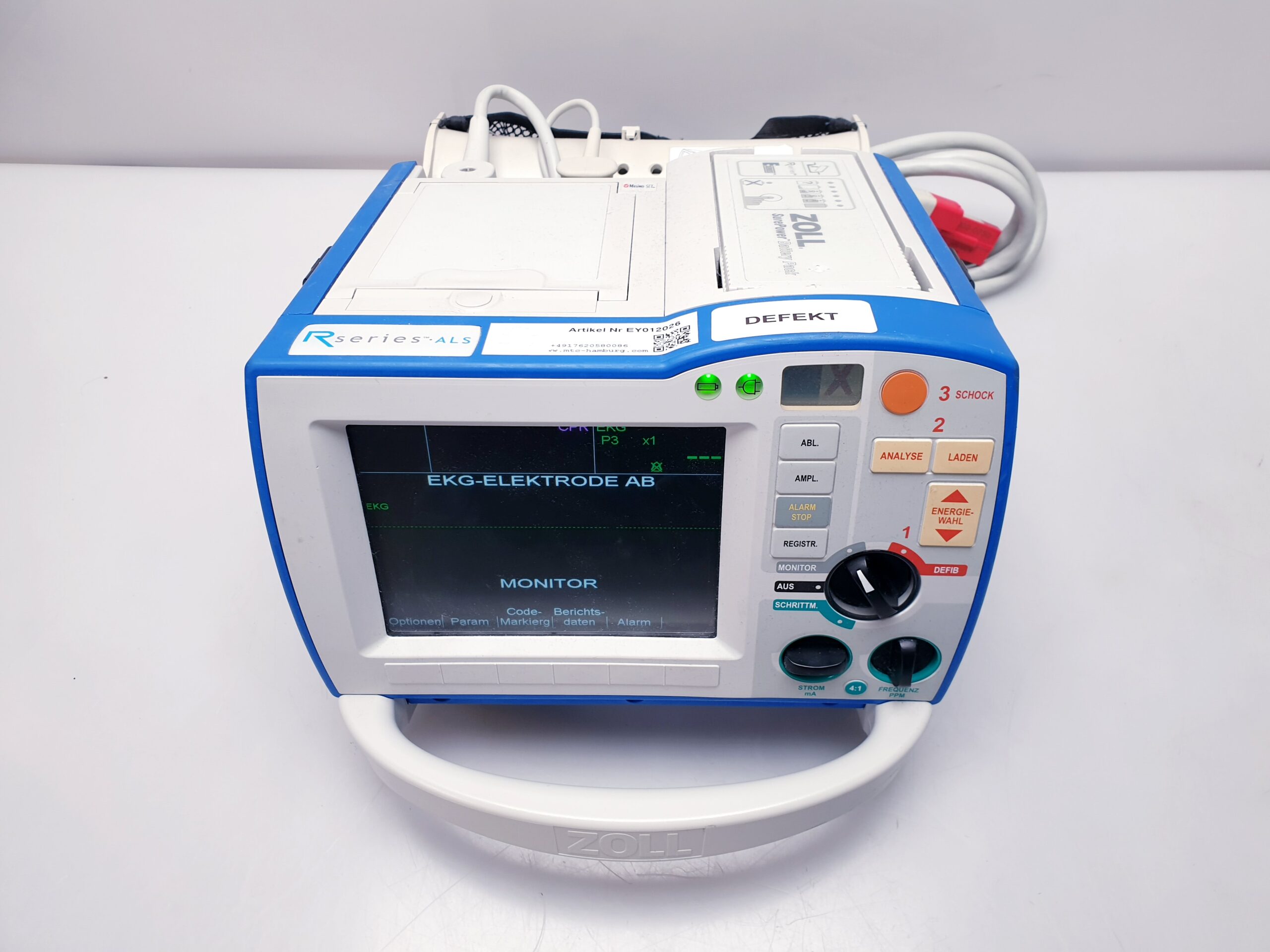 Zoll R Series Defibrillator Defi – Defekt