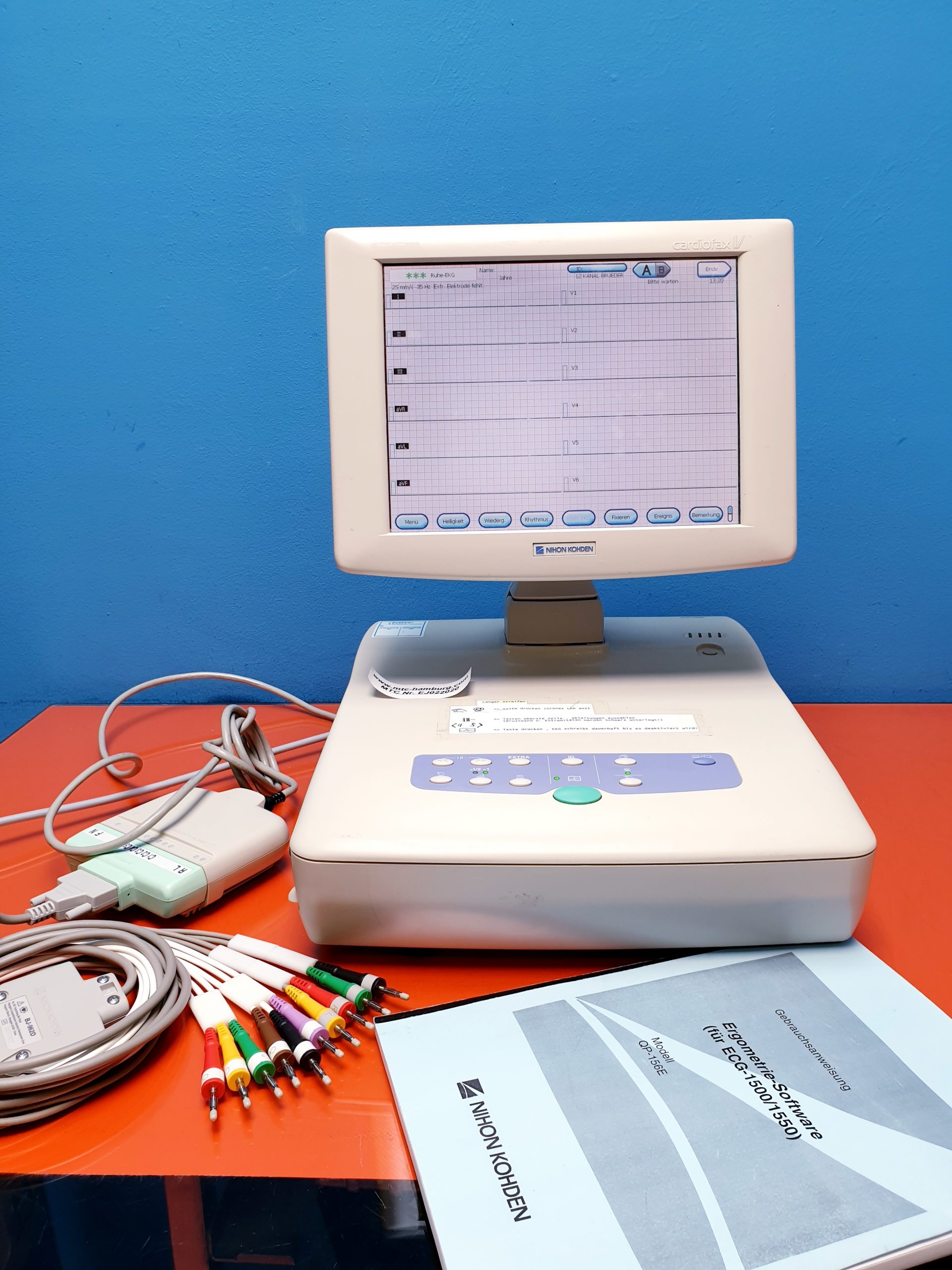 NIHON KOHDEN ECG-1550K ECG unit