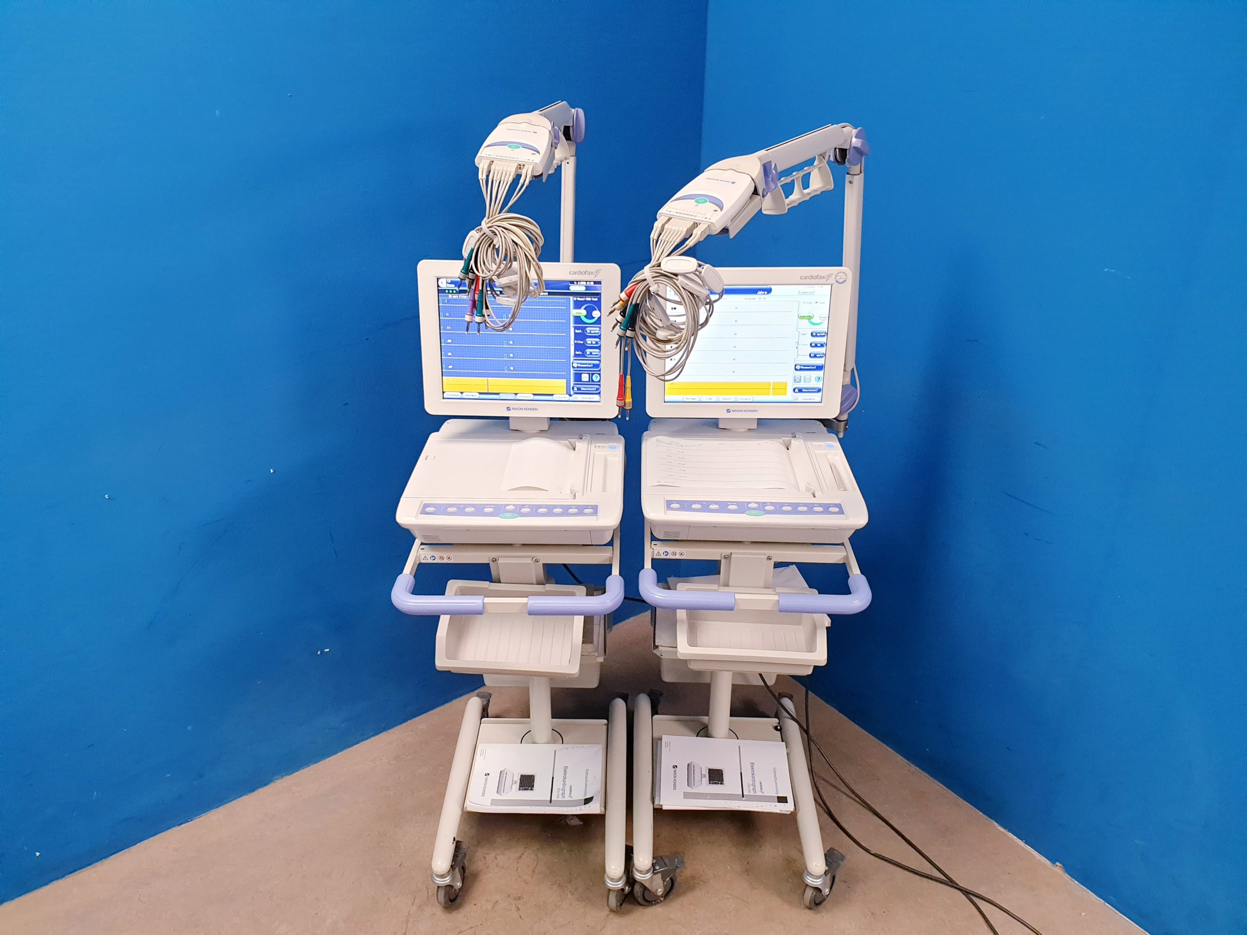 Nihon Kohden Cardiofax G ECG-2550 ECG2550 – Cardiofax G – mit Patientenkabel –