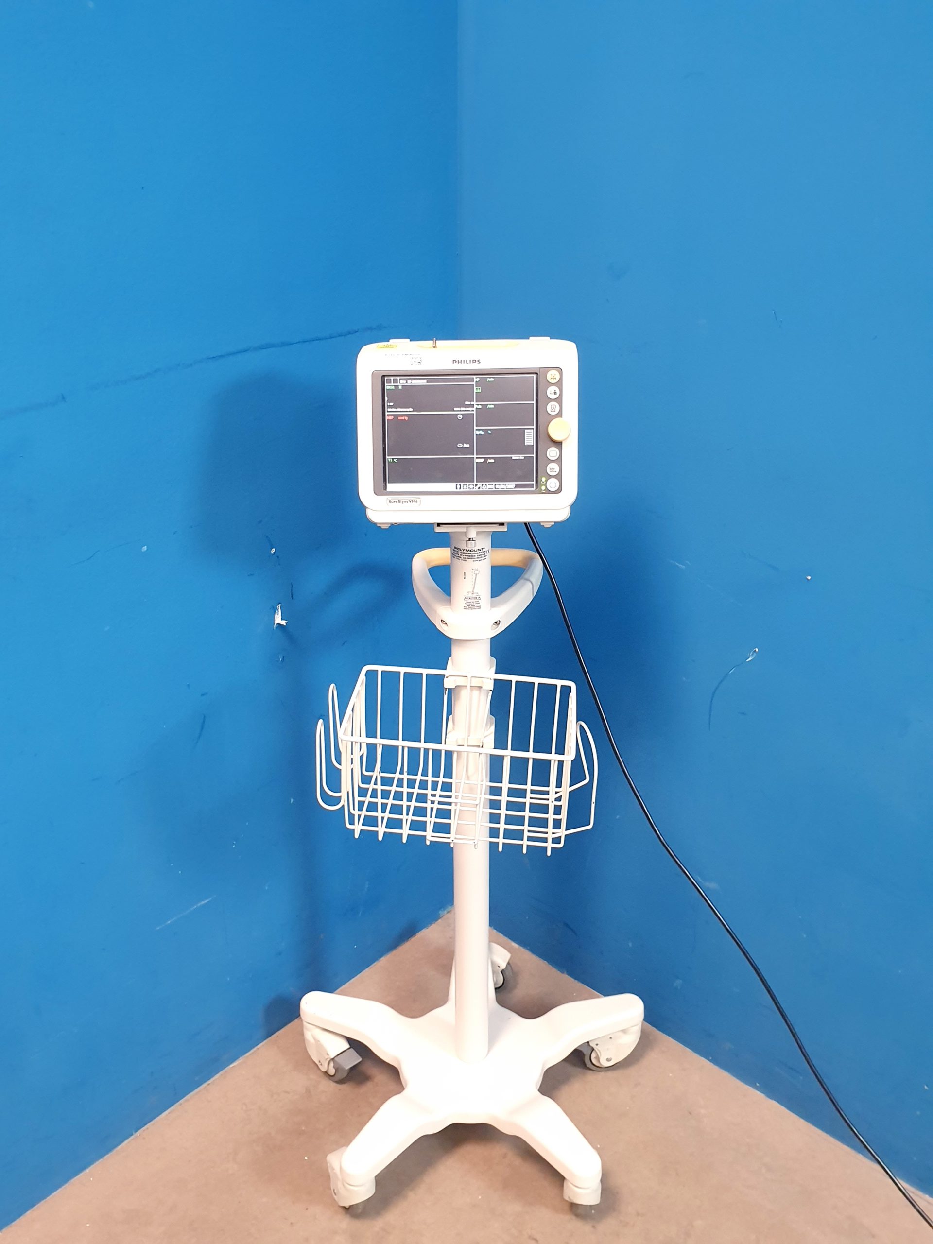 Philips SureSigns VM6 NIBP SpO2, EkG, Temp