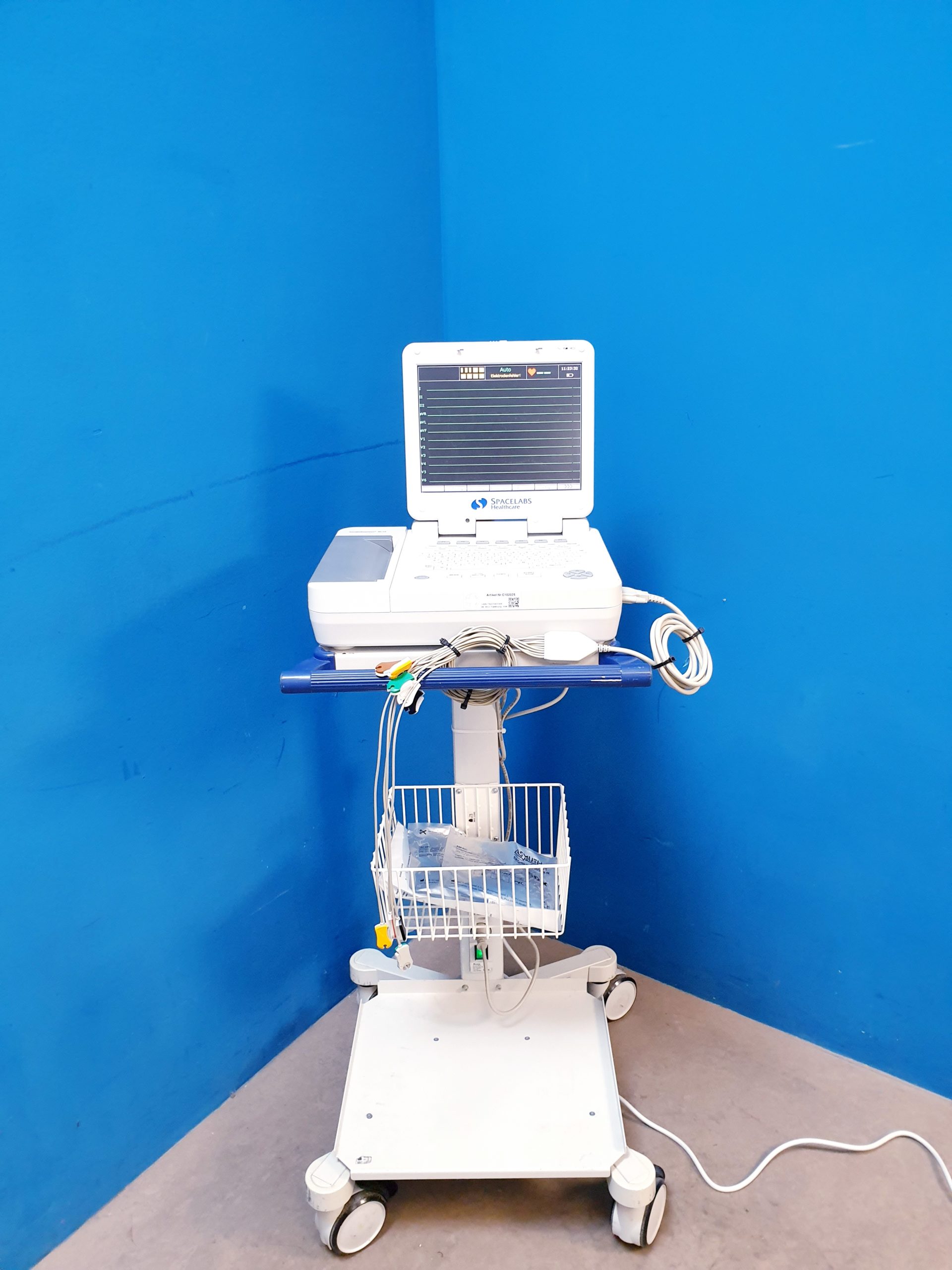 Spacelabs Cardio Express SL12 SL 12 EKG mit Ableitungskabel