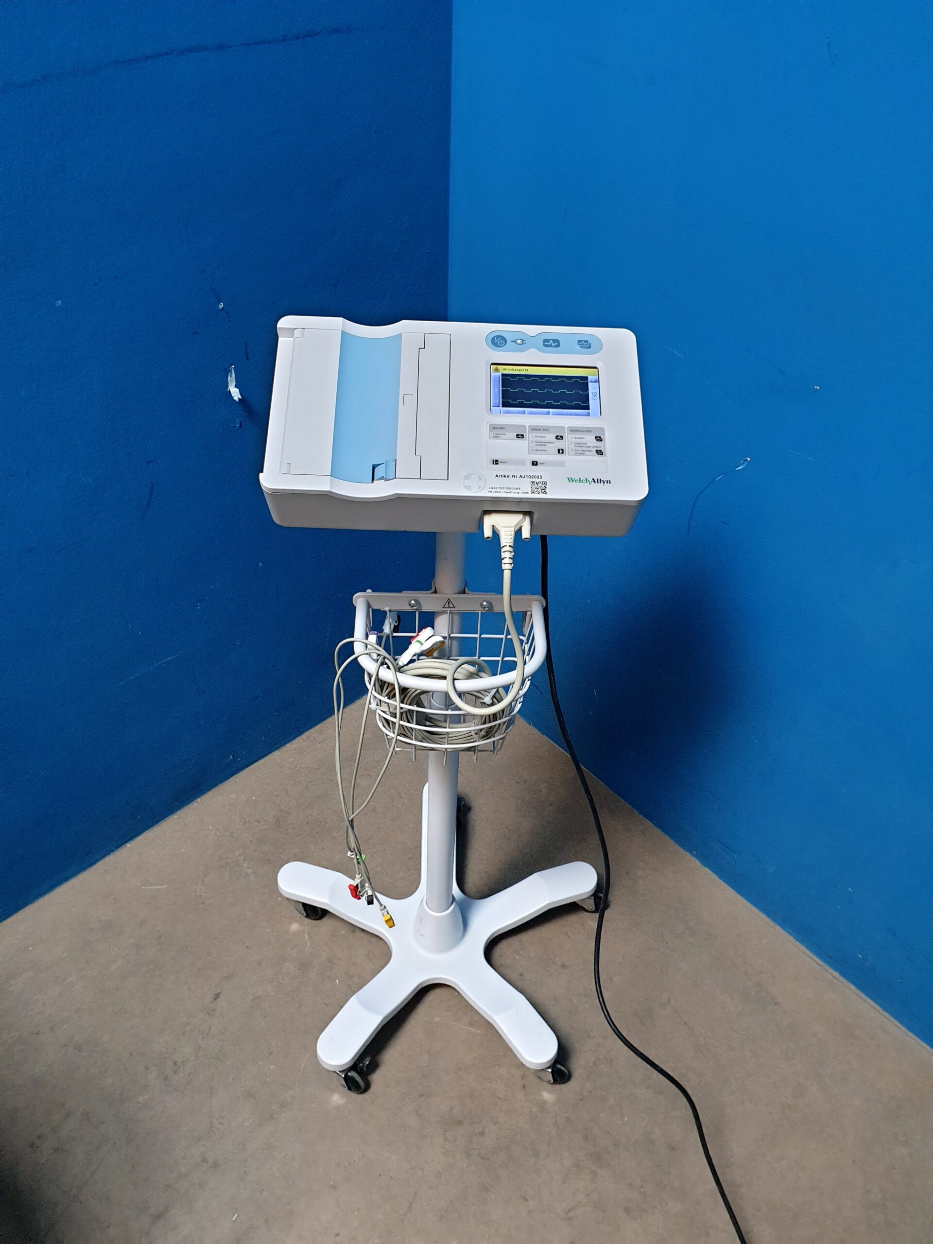 Welch Allyn Ref 405881 EKG mit Ableitungskabel