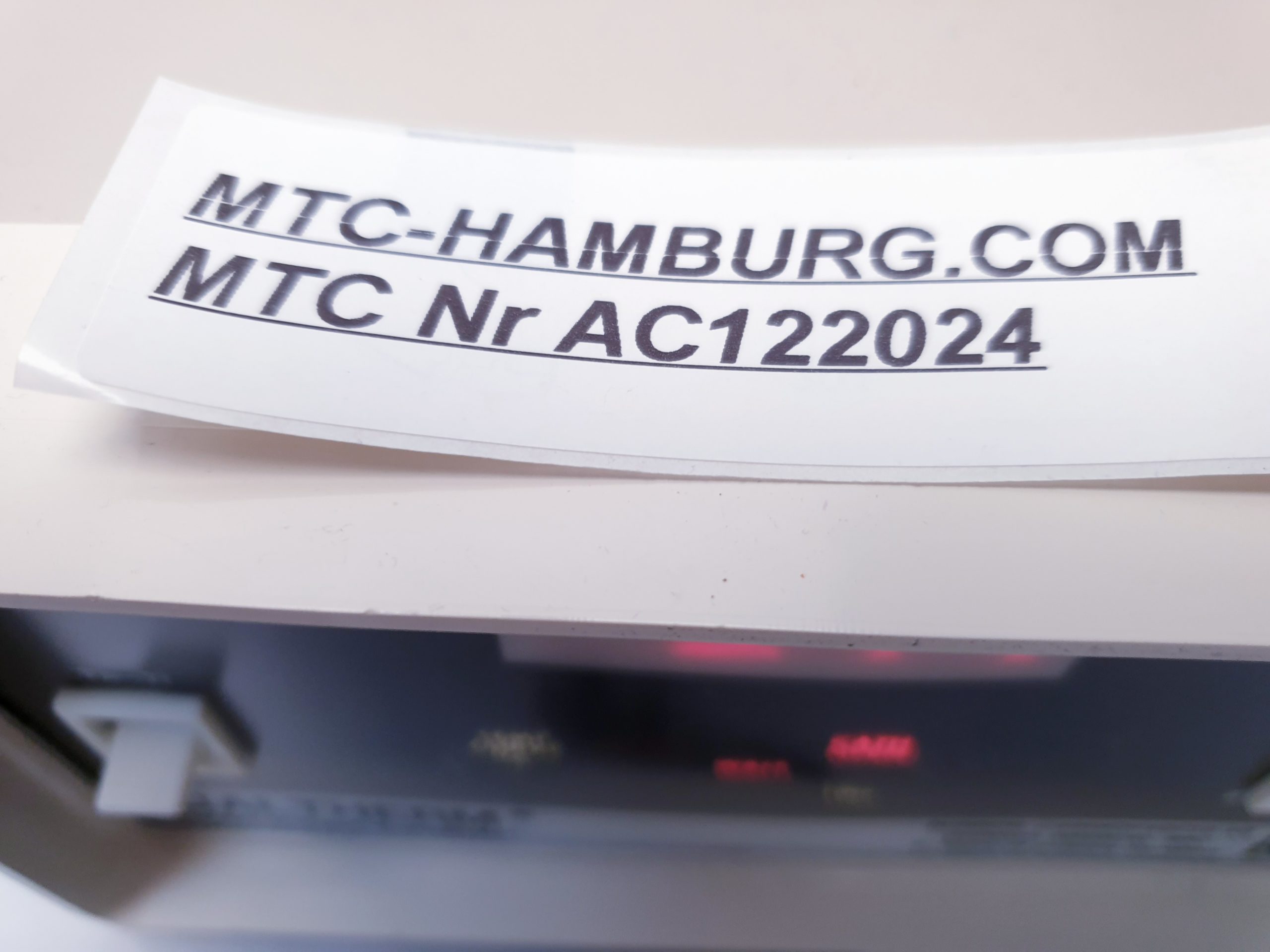 Dualtherm t-110 d cardiac Output Computer Monitor AC122024