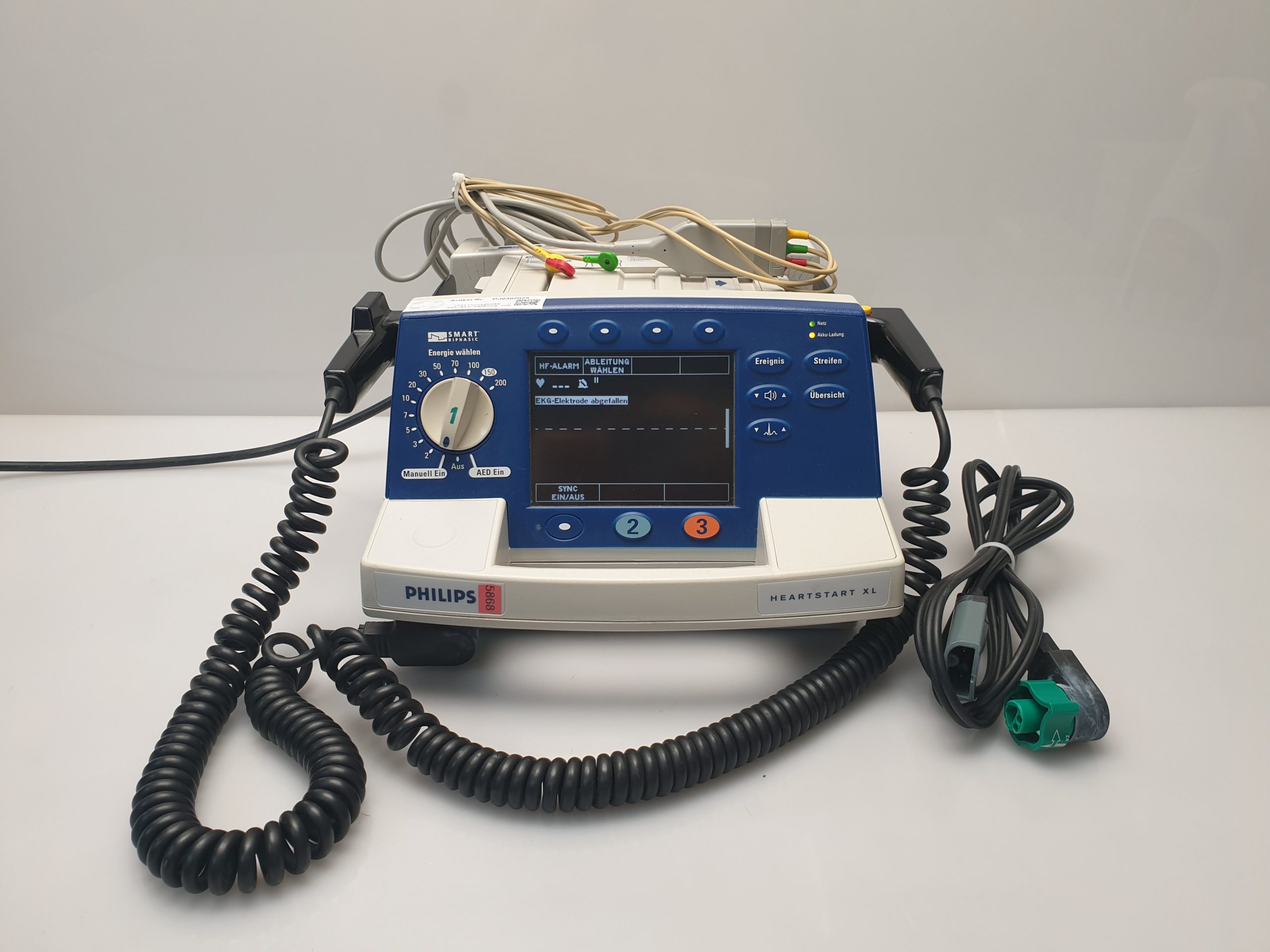 Philips Medical Heartstart XL System Smart Biphasic Defi – Defibrilator