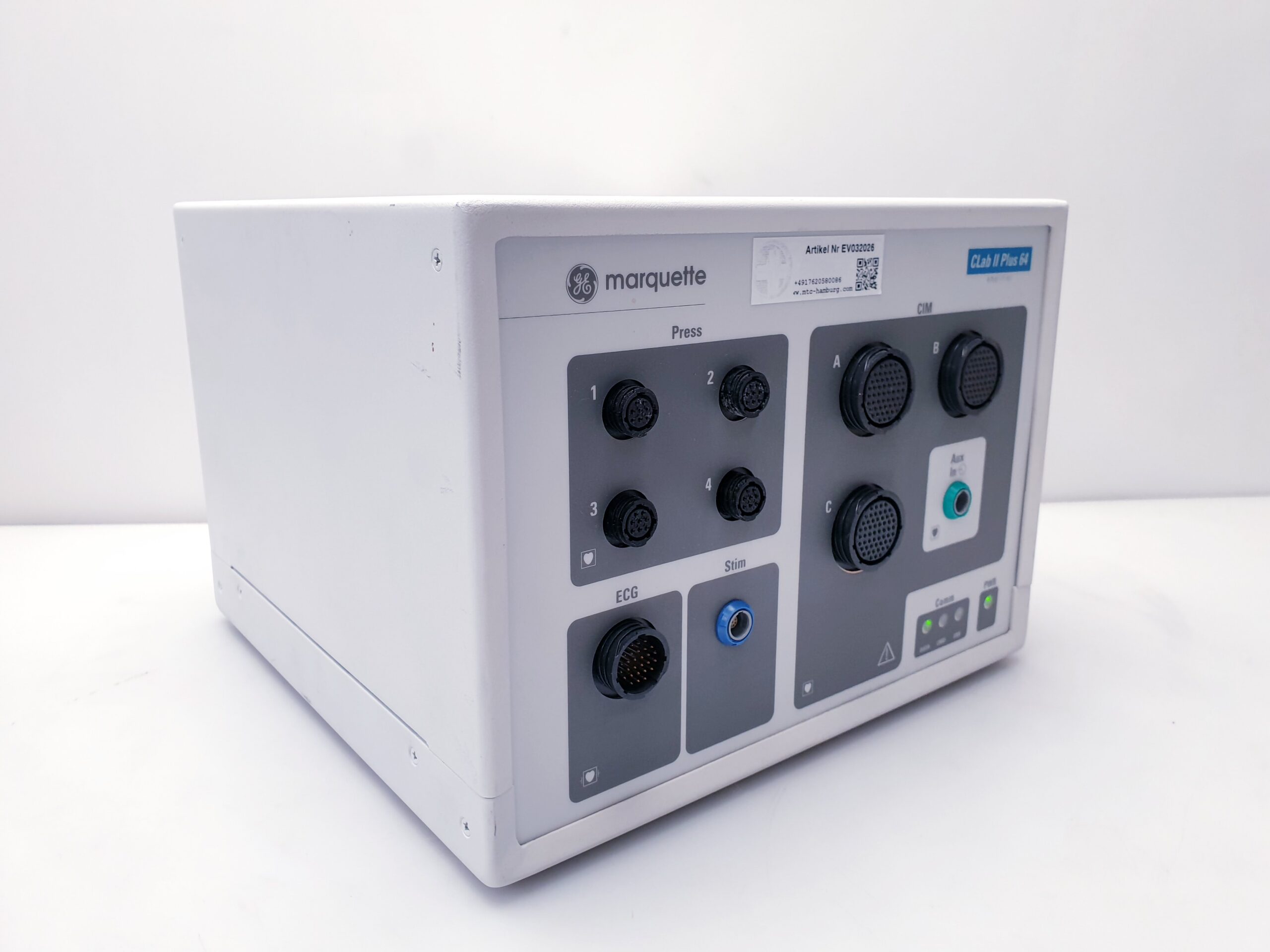 GE CLAB II PLUS 64 AMPLIFIER Medizinische Aufzeichnungsgeräte Monitor