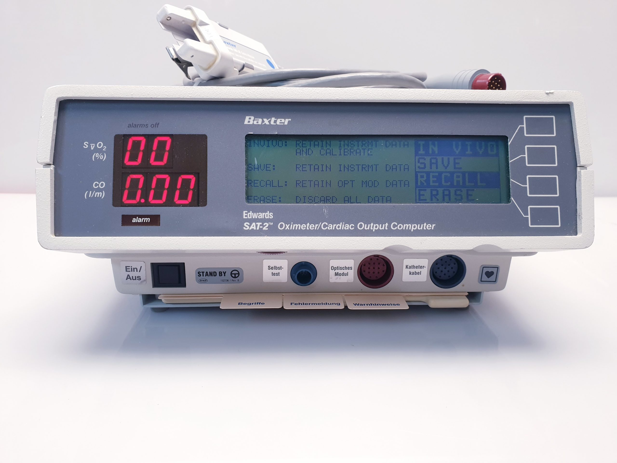 Baxter Edwards SAT-2 Oximeter Oxymeter