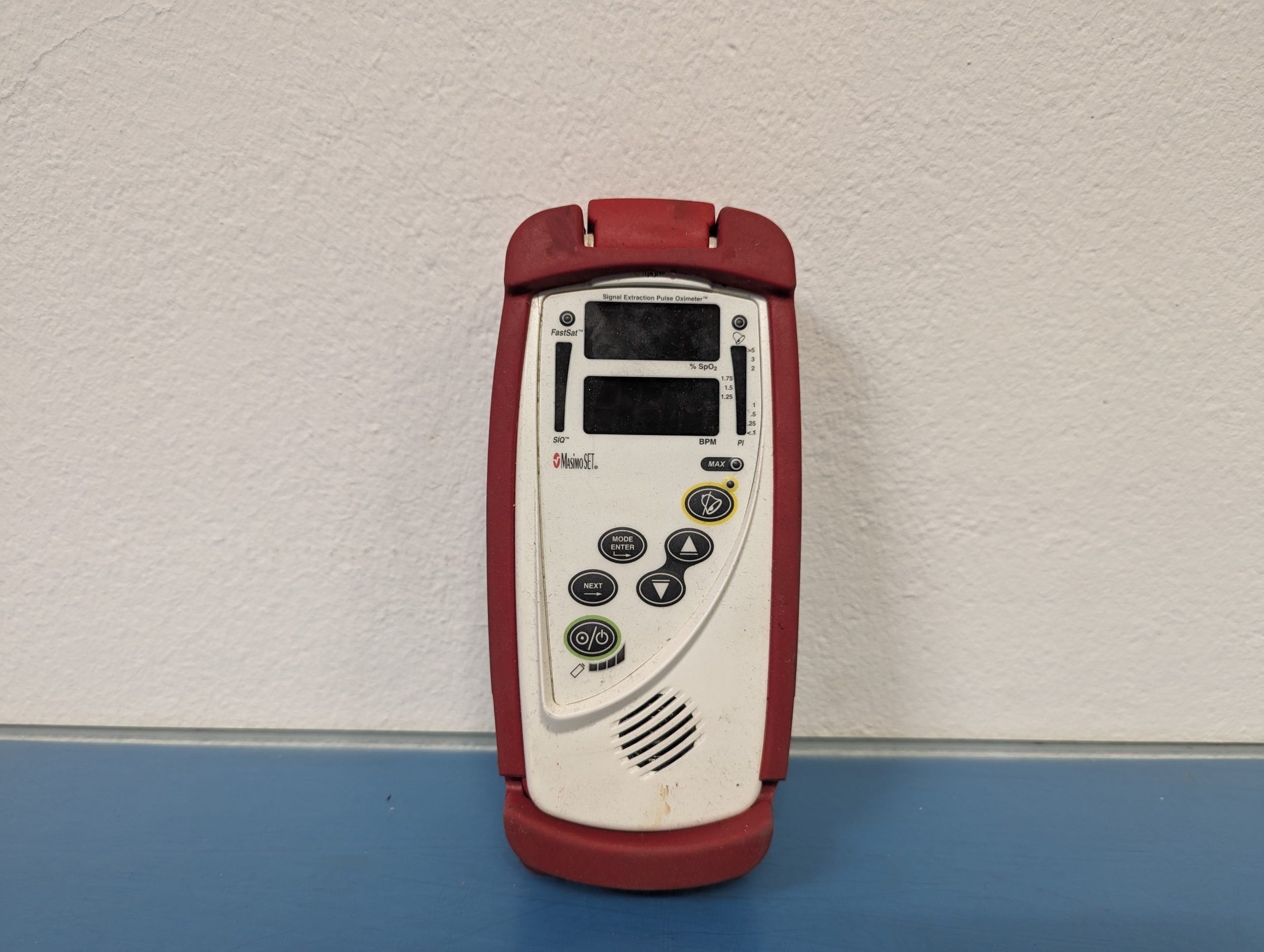 MASIMO Rad5 SpO2 Pulsoximeter+Schutzhülle,Fingersensor+Batterie
