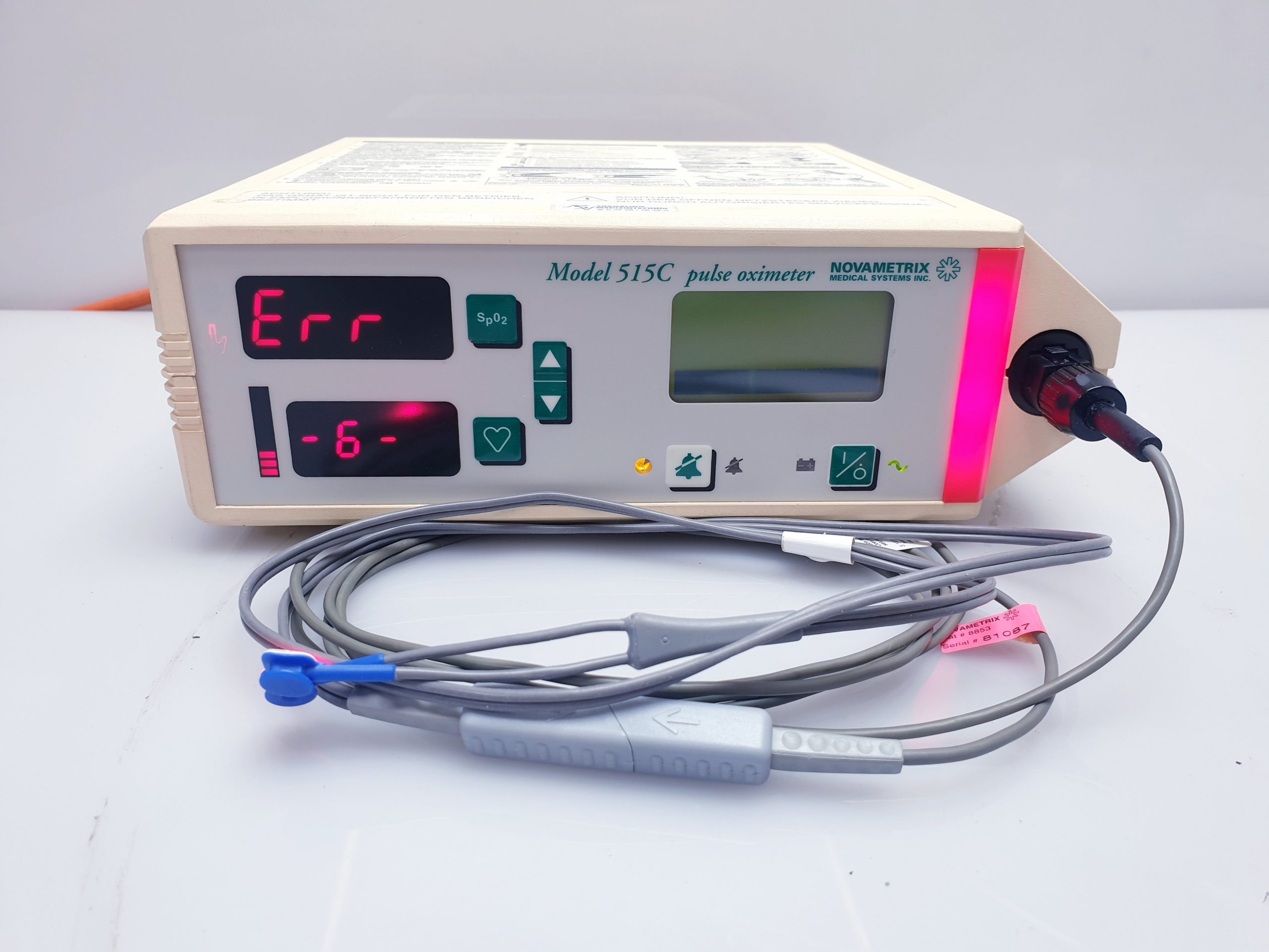 Novametrix Model 515c Pulseoximeter Pulsoxymeter