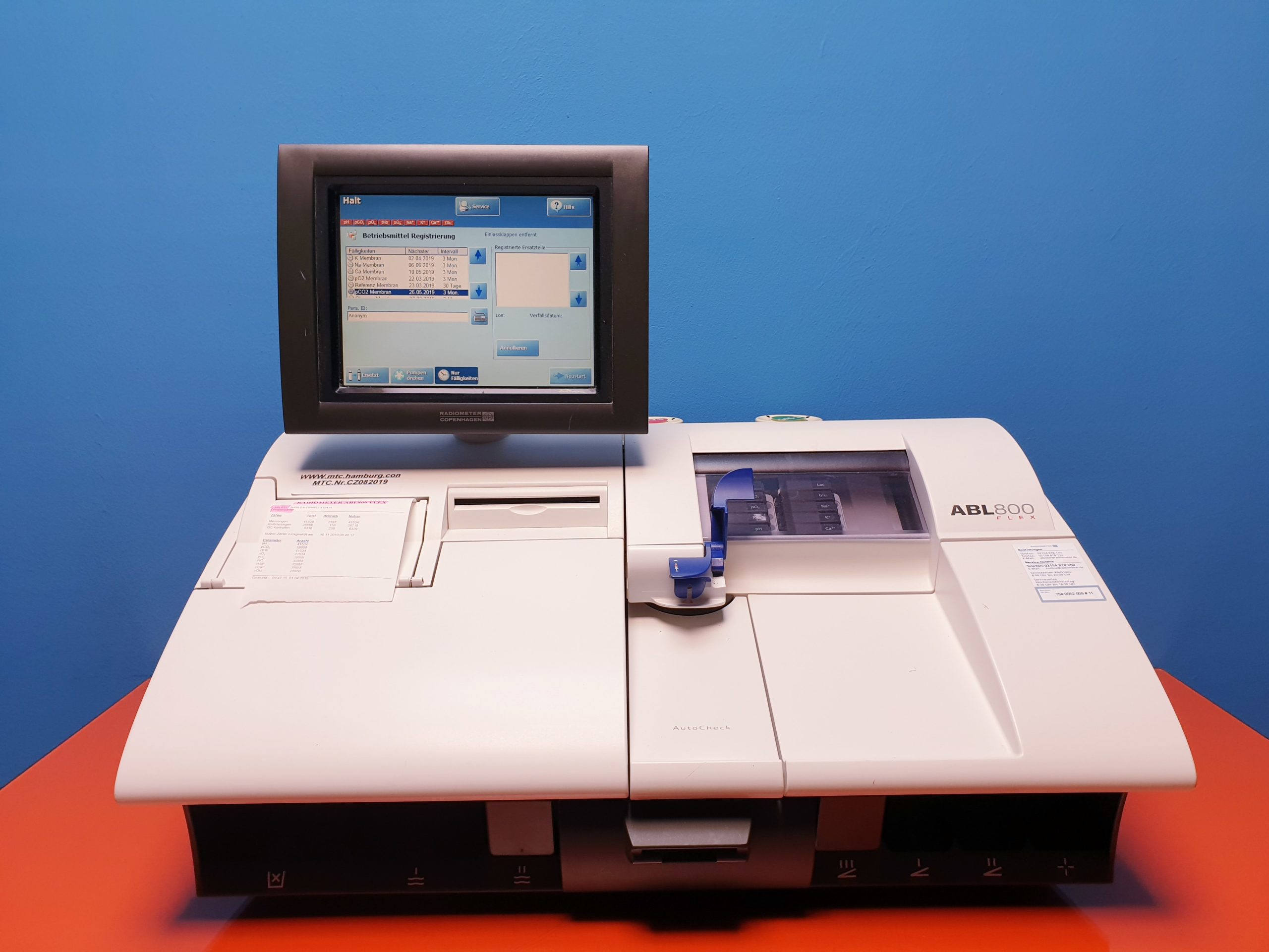 Radiometer ABL800Flex ABL815 Blutgasanalysenautomat // Blutgasanalysegeät
