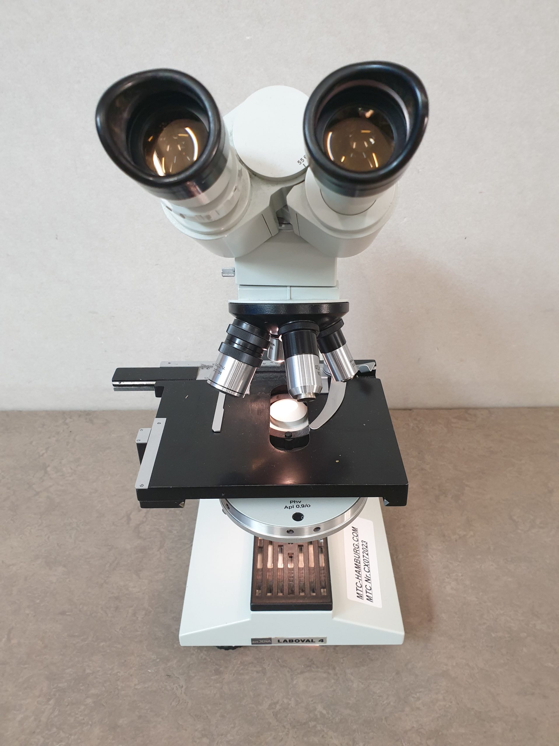 Carl Zeiss Jena Laboval 4 Labormikroskop Mikroskop