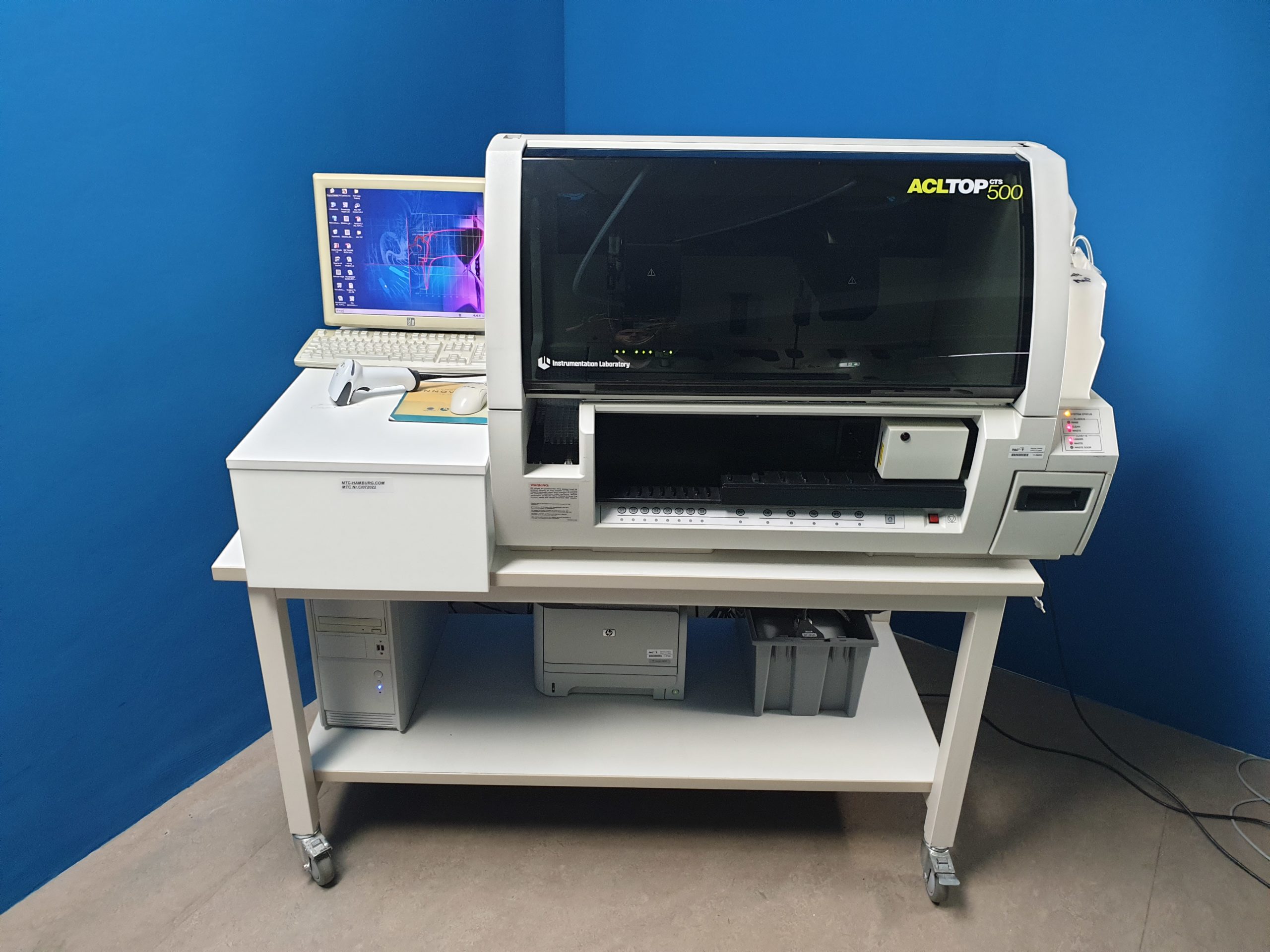 ACL TOP 500 CTS Koagulation-Analyser mit Software