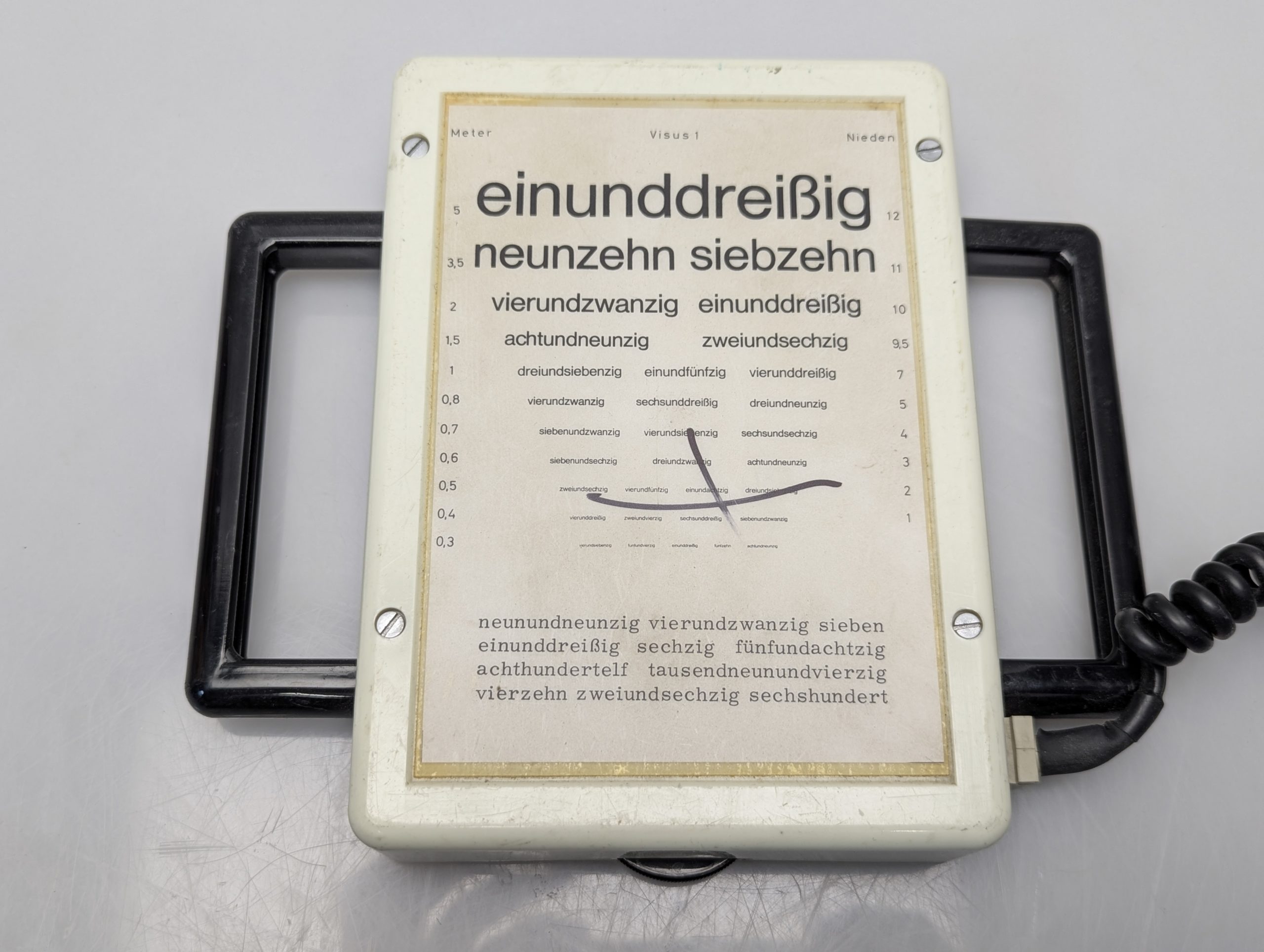 MÖLLER WEDEL Nahprüfgerät nach Dr Reiner