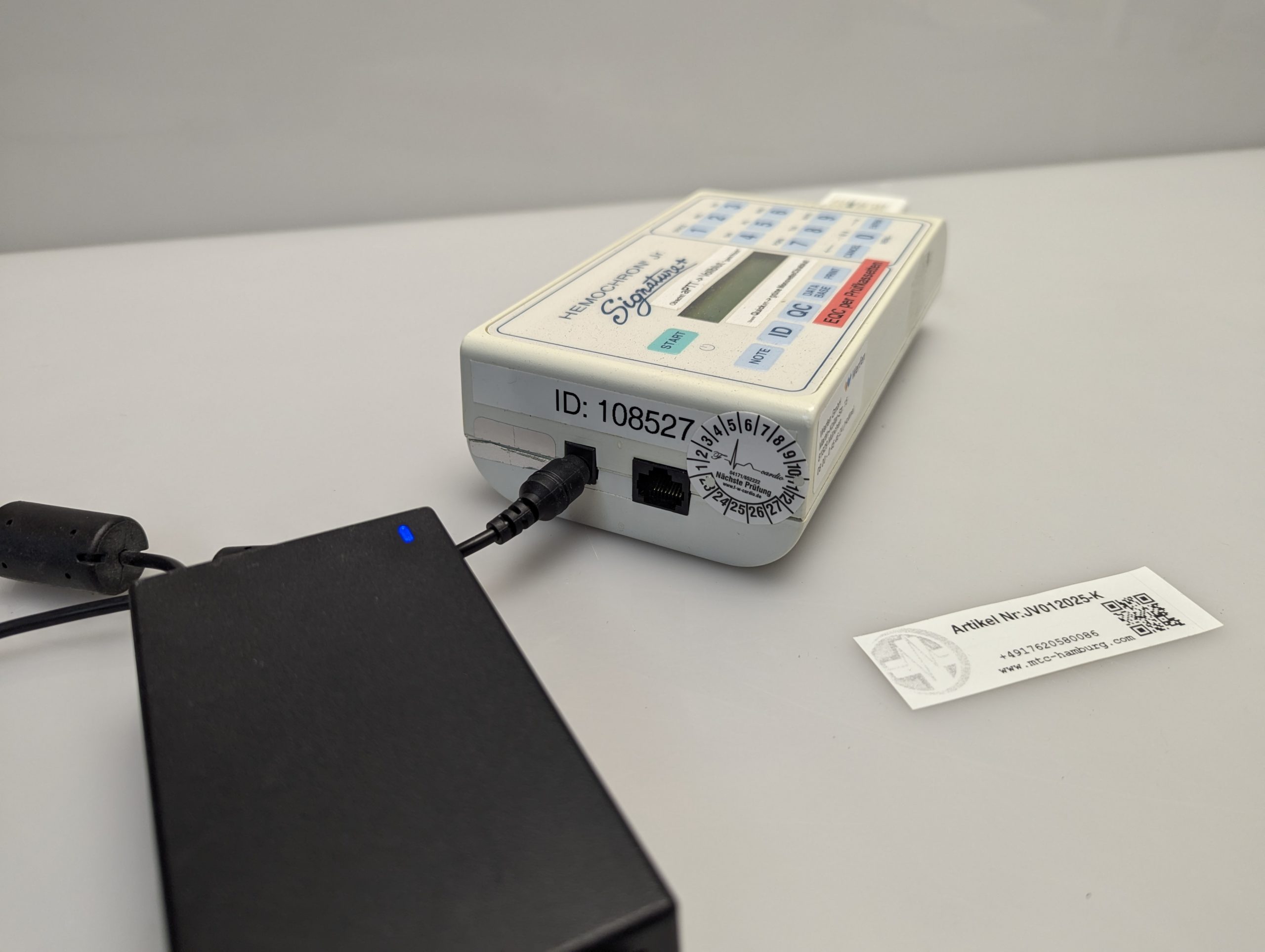 ITC Medical Hemochron Signature Plus rapid whole blood testing
