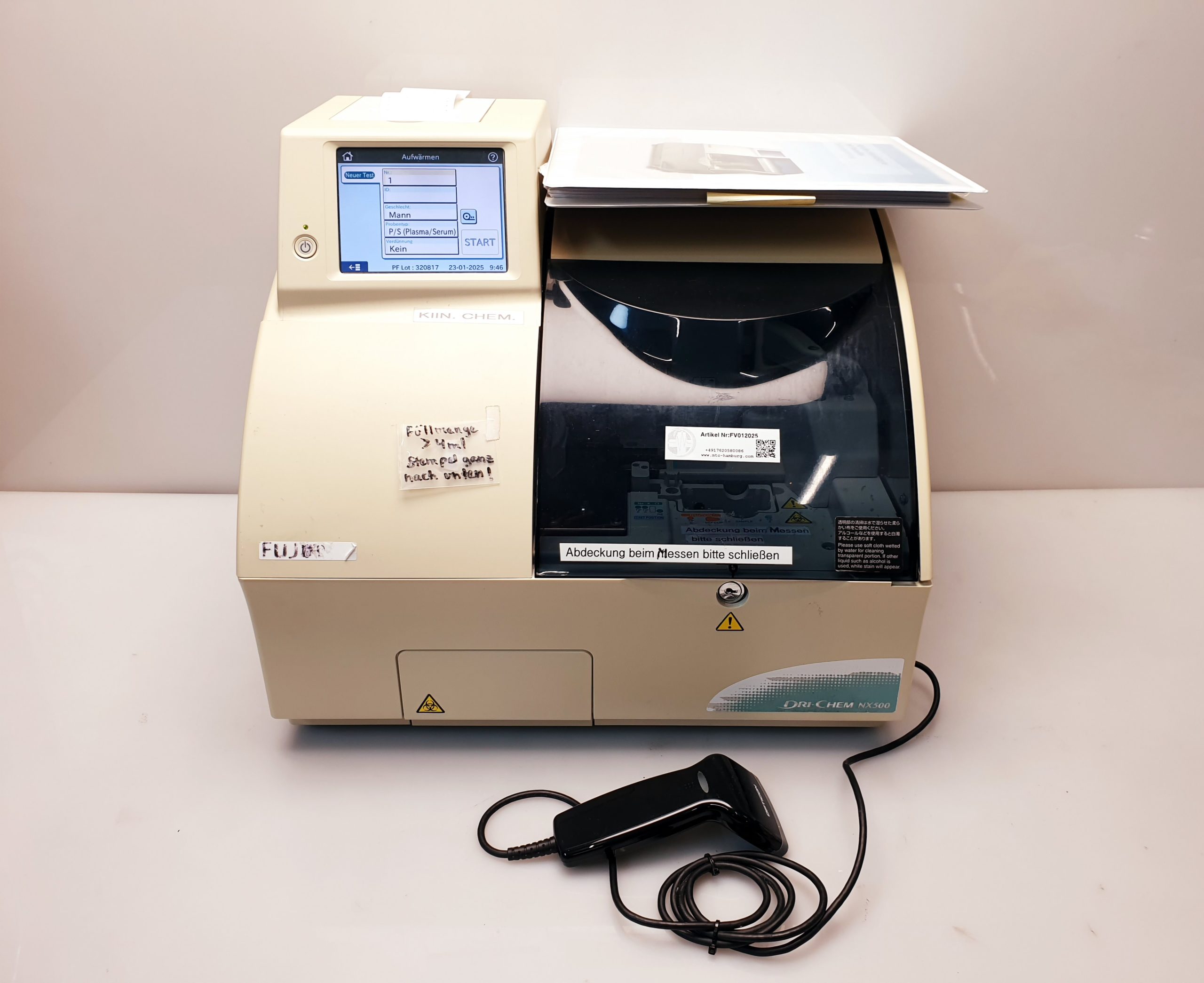 FujiFilm DRI-CHEM NX500 automatisches Analysegerät