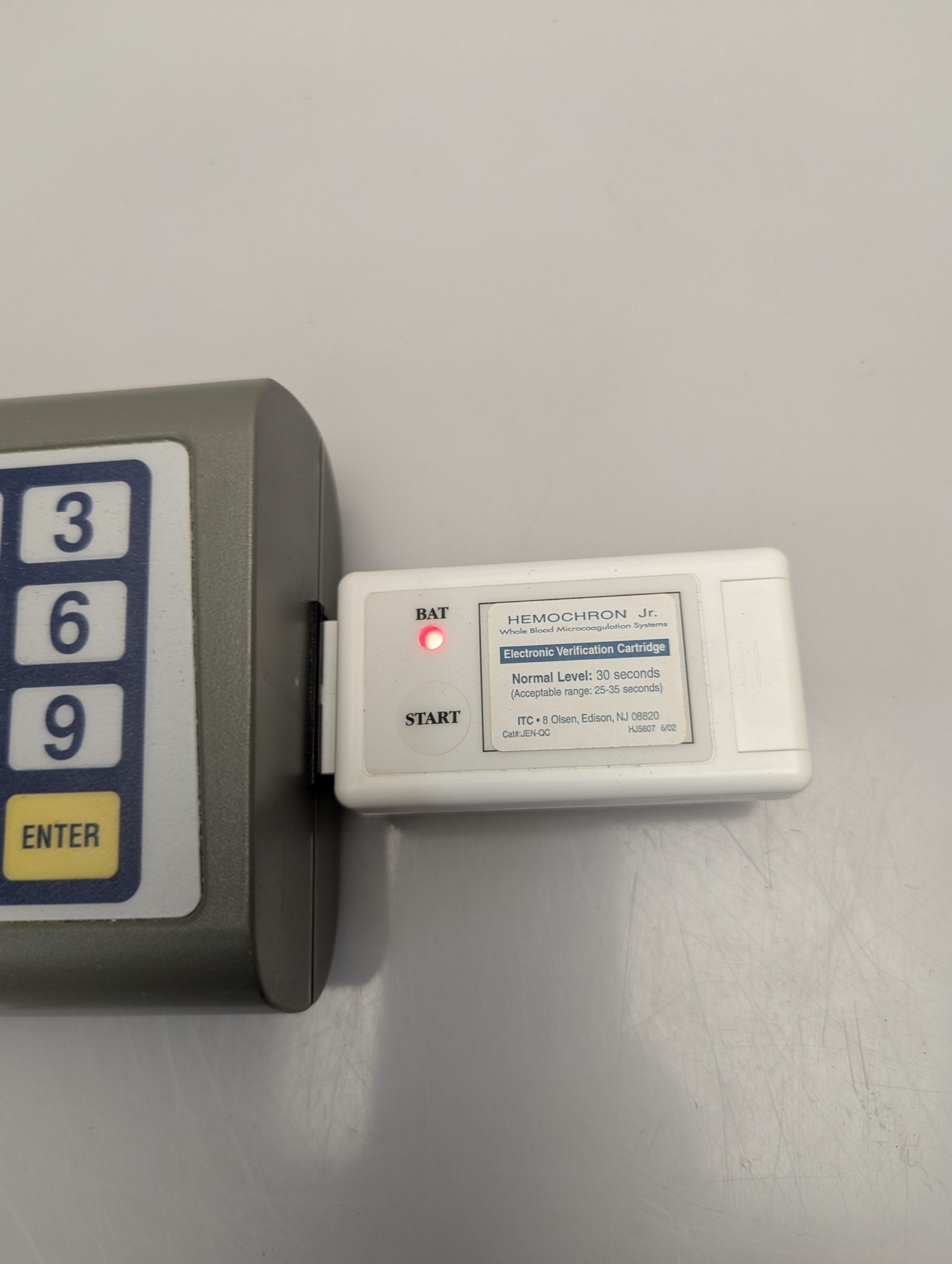 TC Medical Hemochron Signature rapid whole blood testing