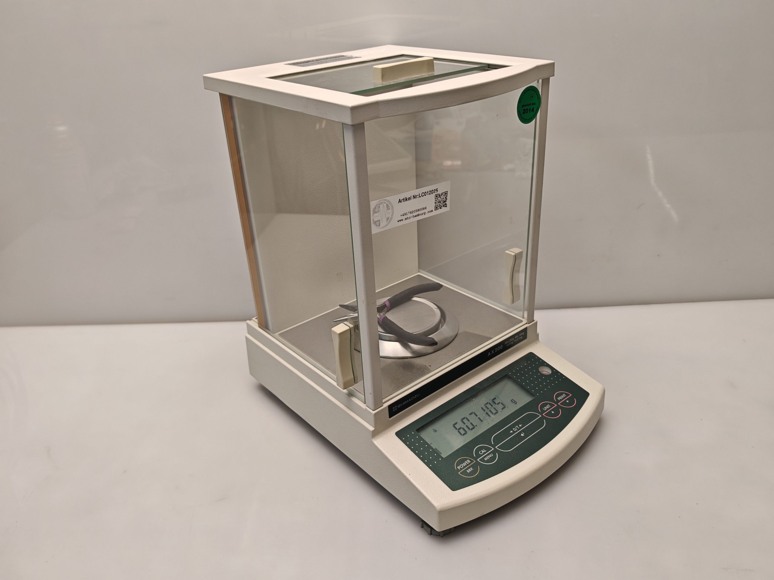 Shimadzu AX120 Waage