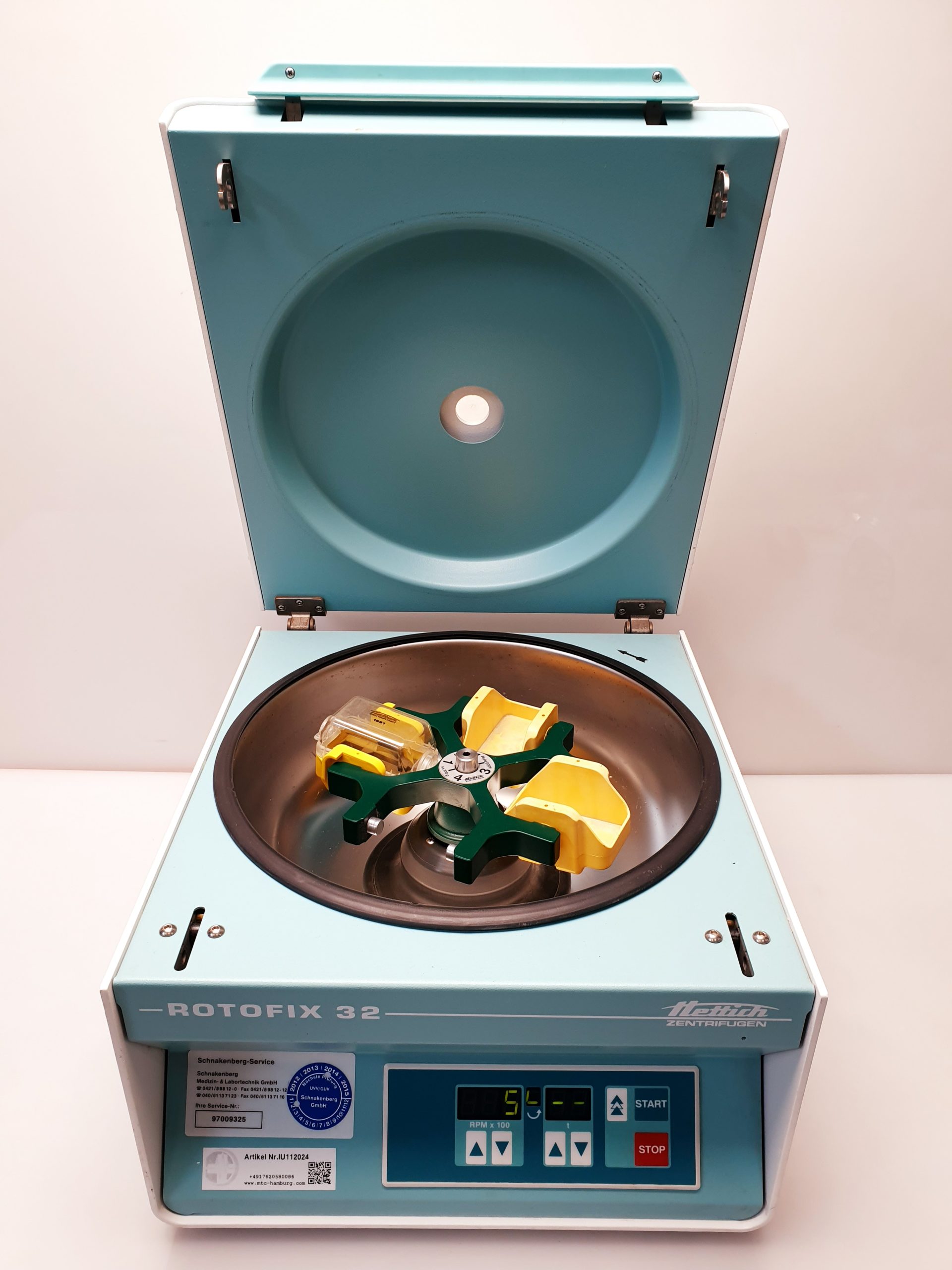Hettich Rotofix 32 A Zentrifuge Laborzentrifuge Mit Rotor – defekt