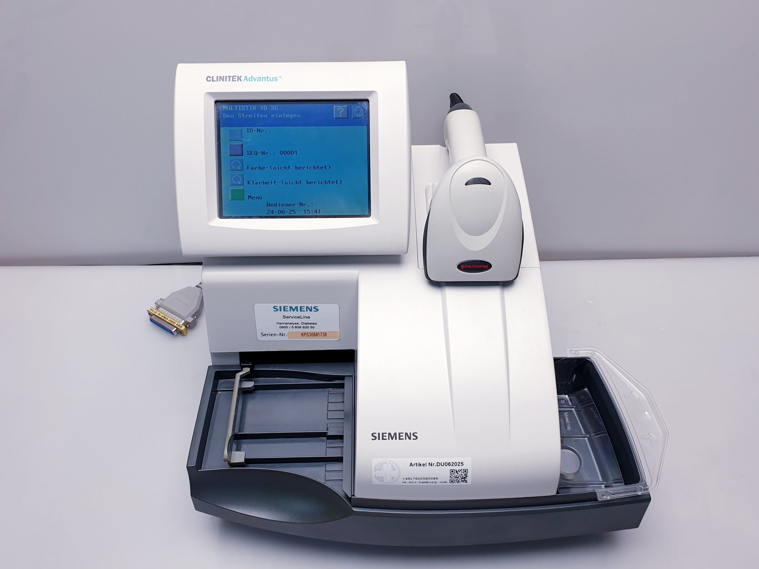 Siemens Clinitek Advantus Gerät – Urinanalyse – DOM 2017