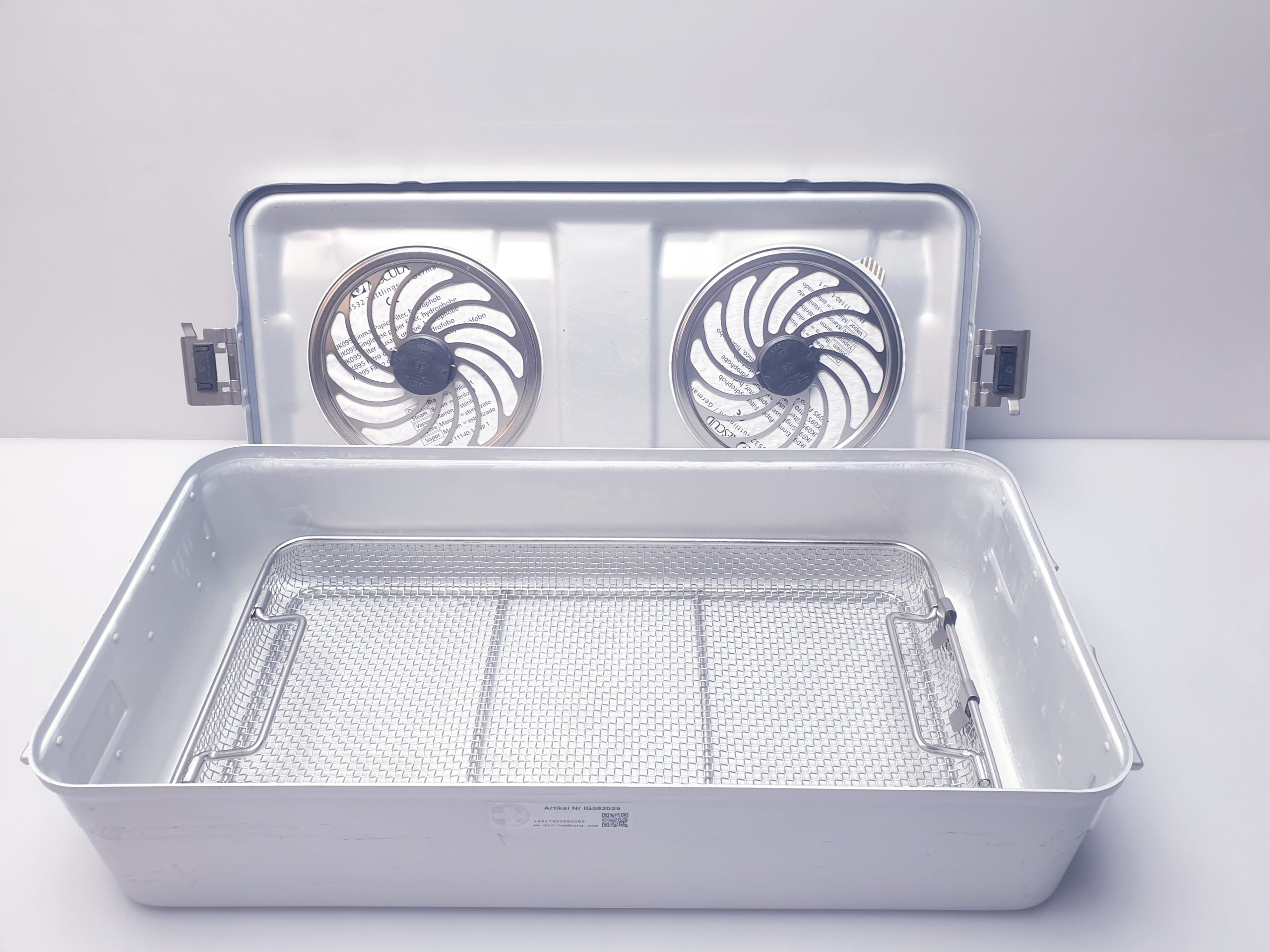 Aesculap JK442 Steribox Sterikontainer – Sterilisationsbehälter ca 59 X 27 X 15