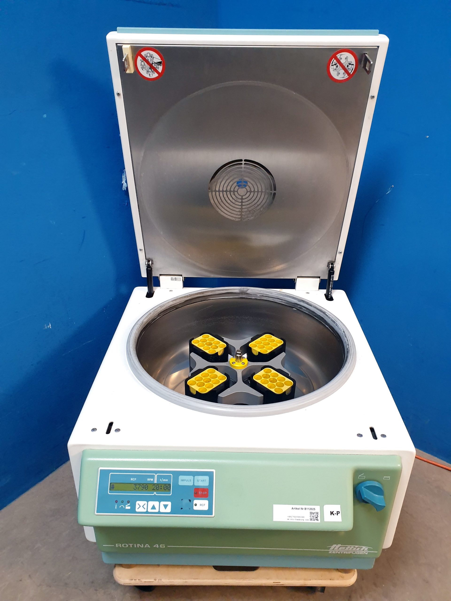 Hettich Rotina 46 Typ 4605 Zentrifuge Centrifuge