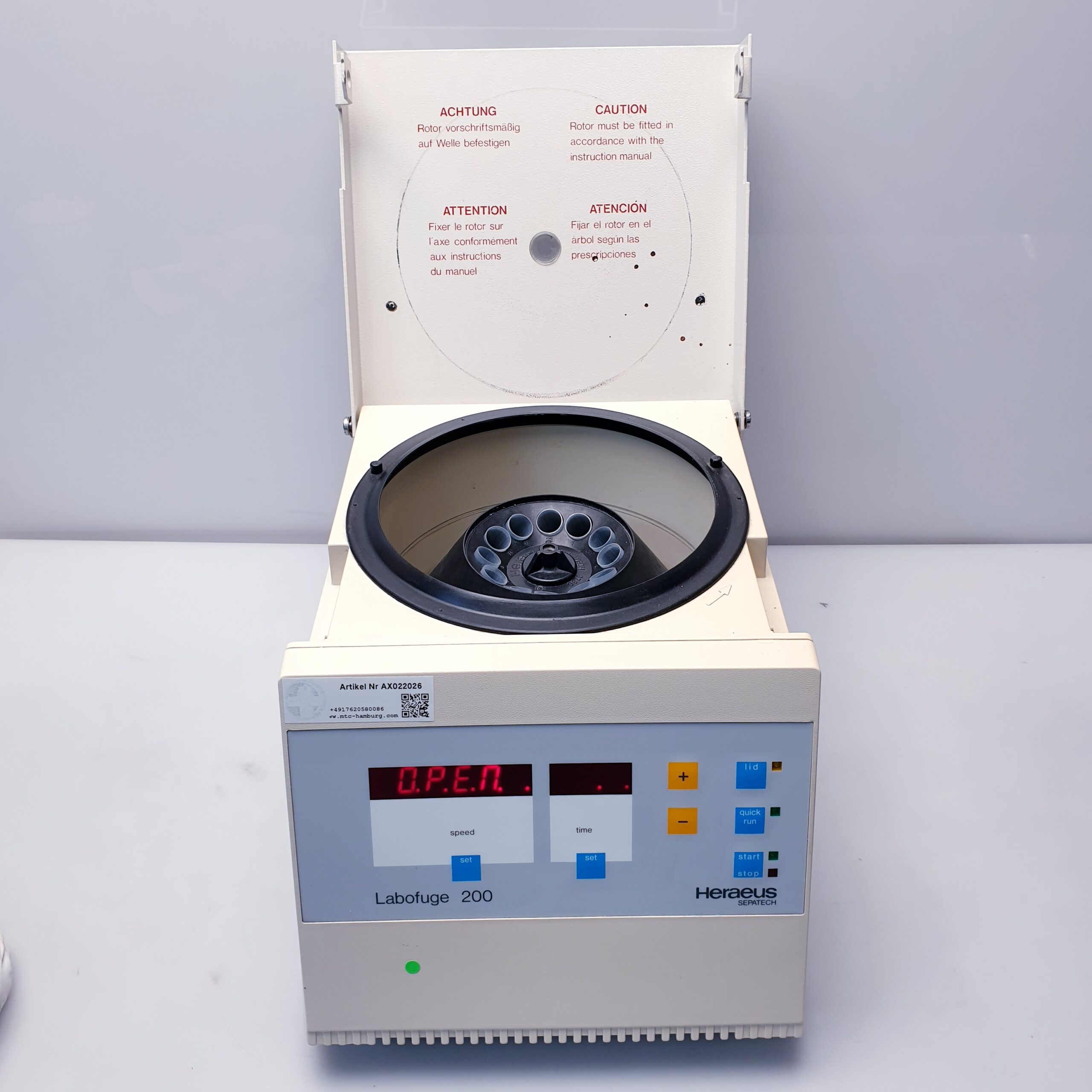 Heraeus Labofuge 200 Zentrifuge