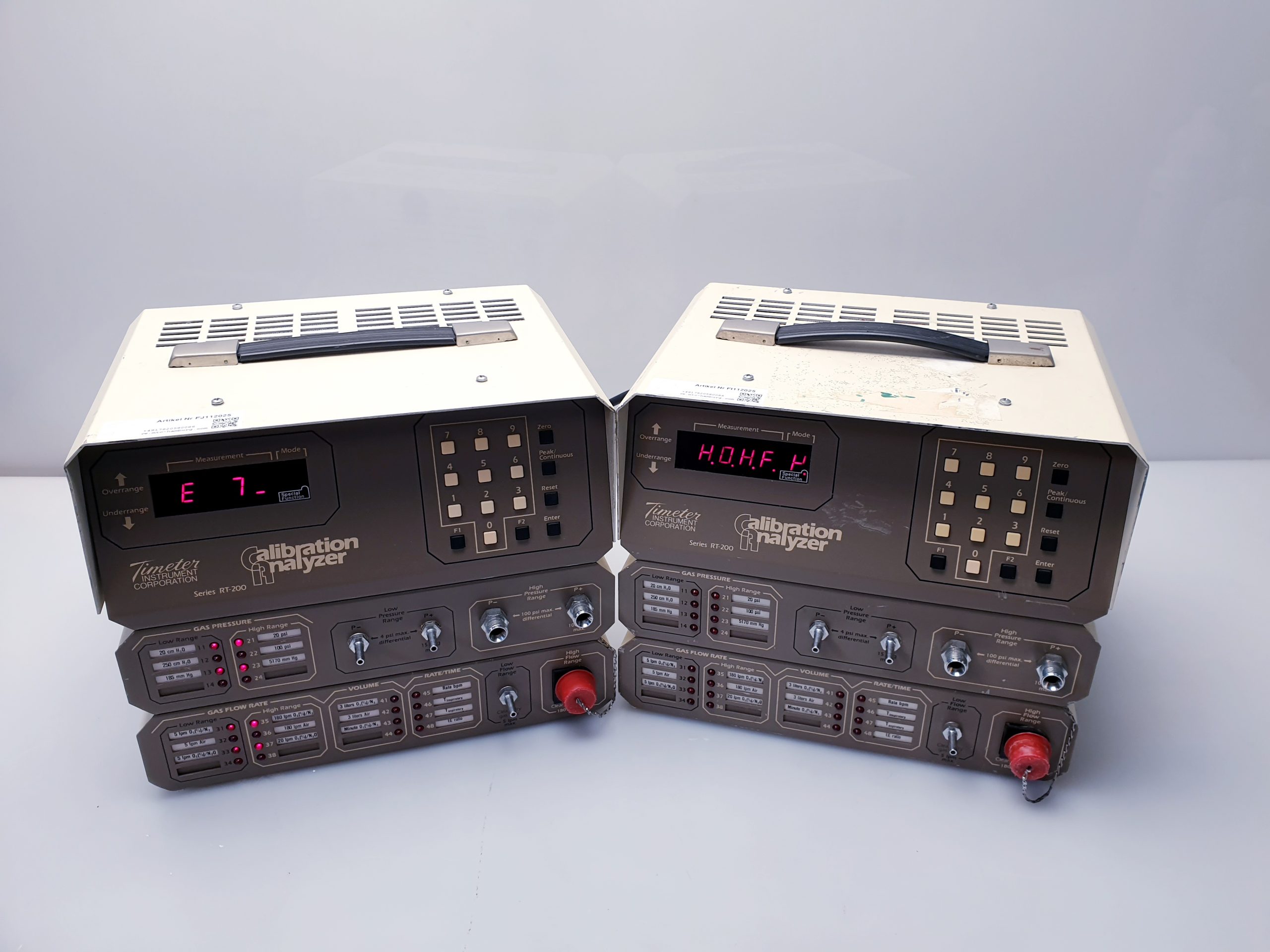 Timeter RT-200 Calibration Analyzer für medizinische Beatmungstechnik