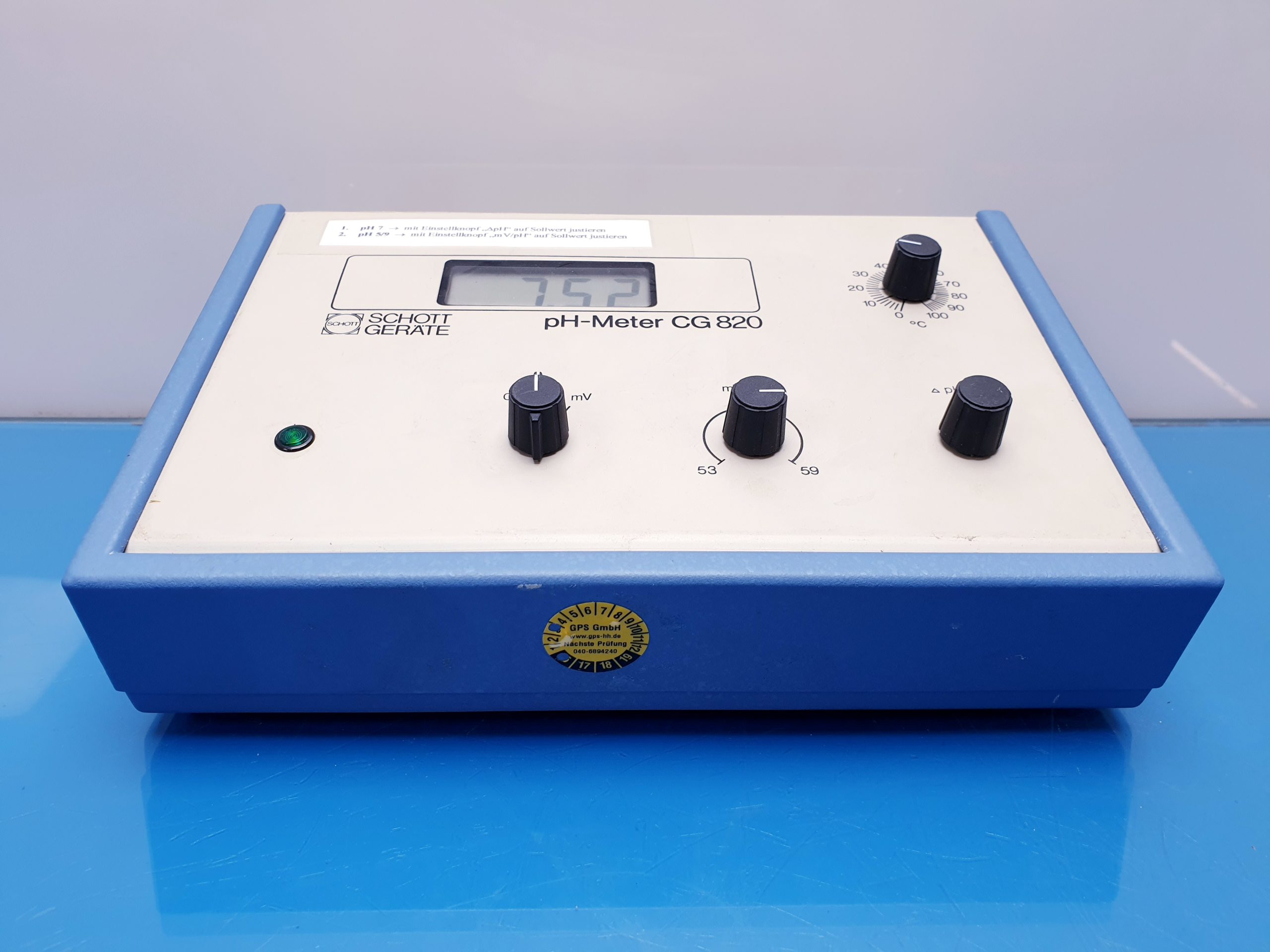 Schott CG820 PH Meter – Messgerät