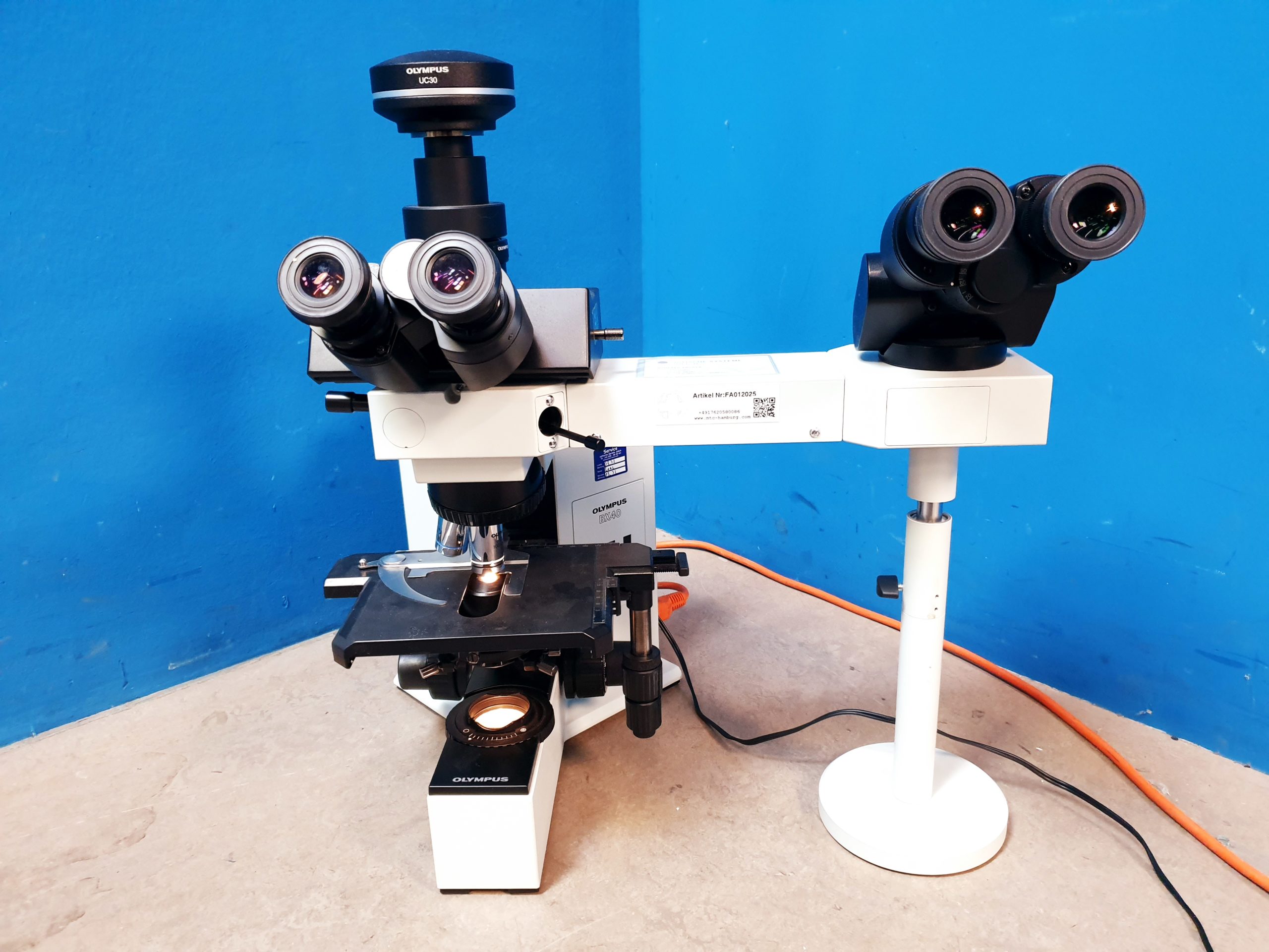 Olympus BX40 Mikroskop Dual, Mikroskop