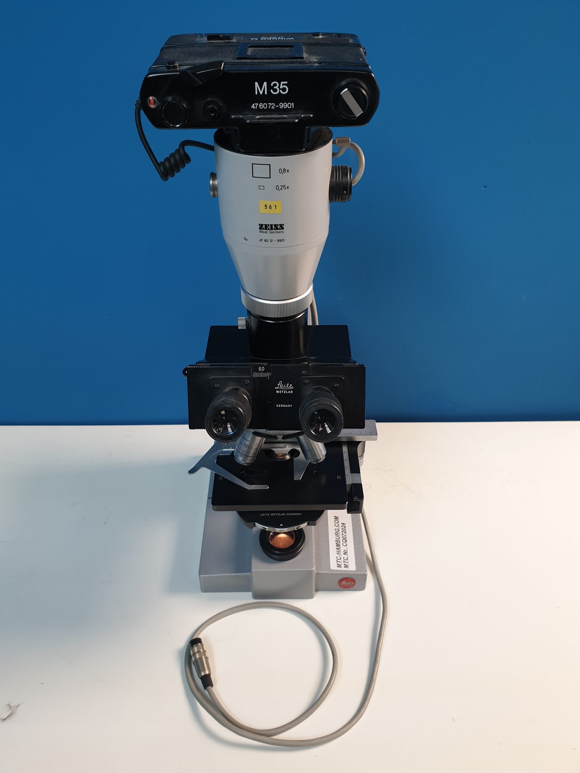 Leitz Wetzlar Sm-Lux Mikroskop 020-441.010