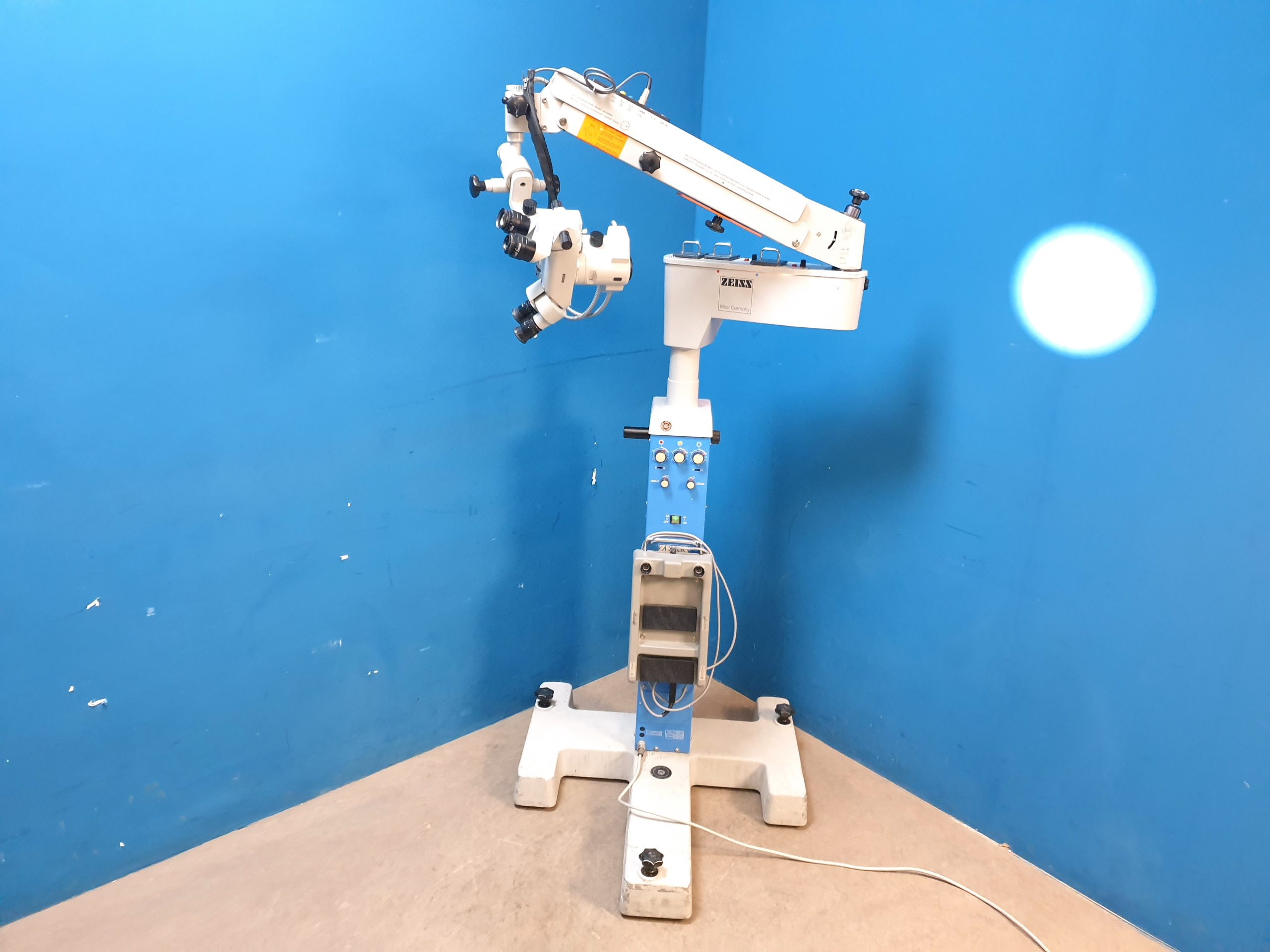 Zeiss OPMI 6-SDFC OP Mikroskop Operationsmikroskop 12,5x f 350 Universal s3 Stativ