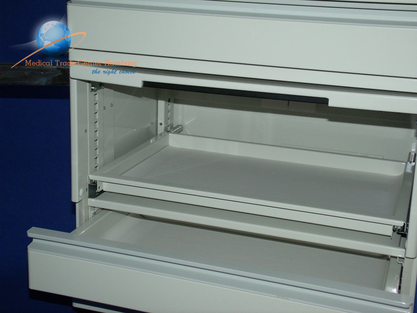SCHMITZ Spekulaheizschrank Instrumentenschrank Gyn. Heizschrank Fahrbar mit Schwenkarm