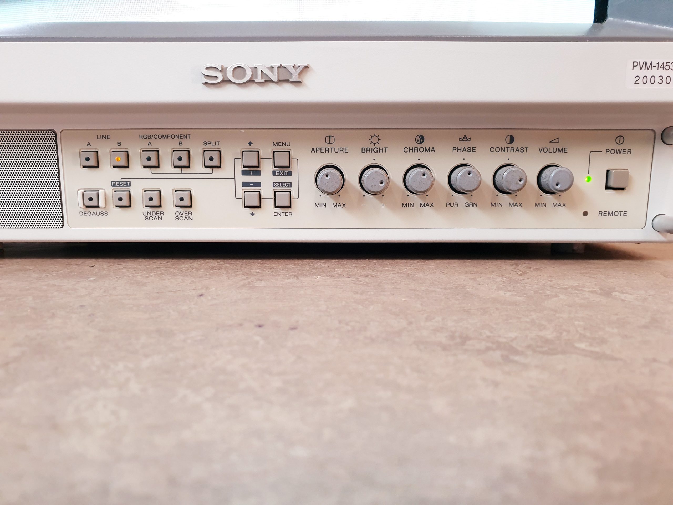 Sony Trinitron PVM-1453MD Video-Farbmonitor Hochauflösender