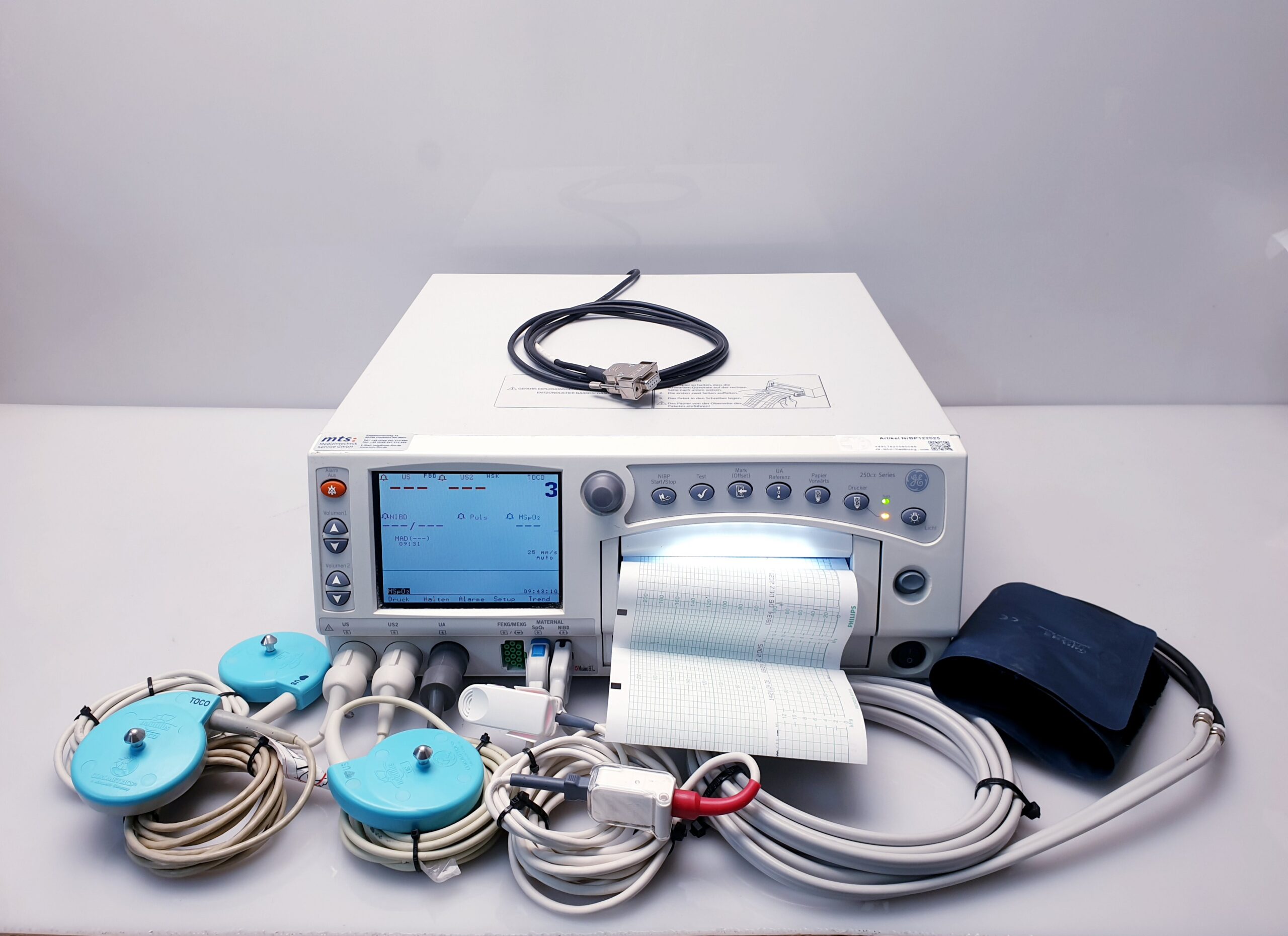 Ge Corometrics 259CX-C Fetal CTG Mutter Überwachungssystem