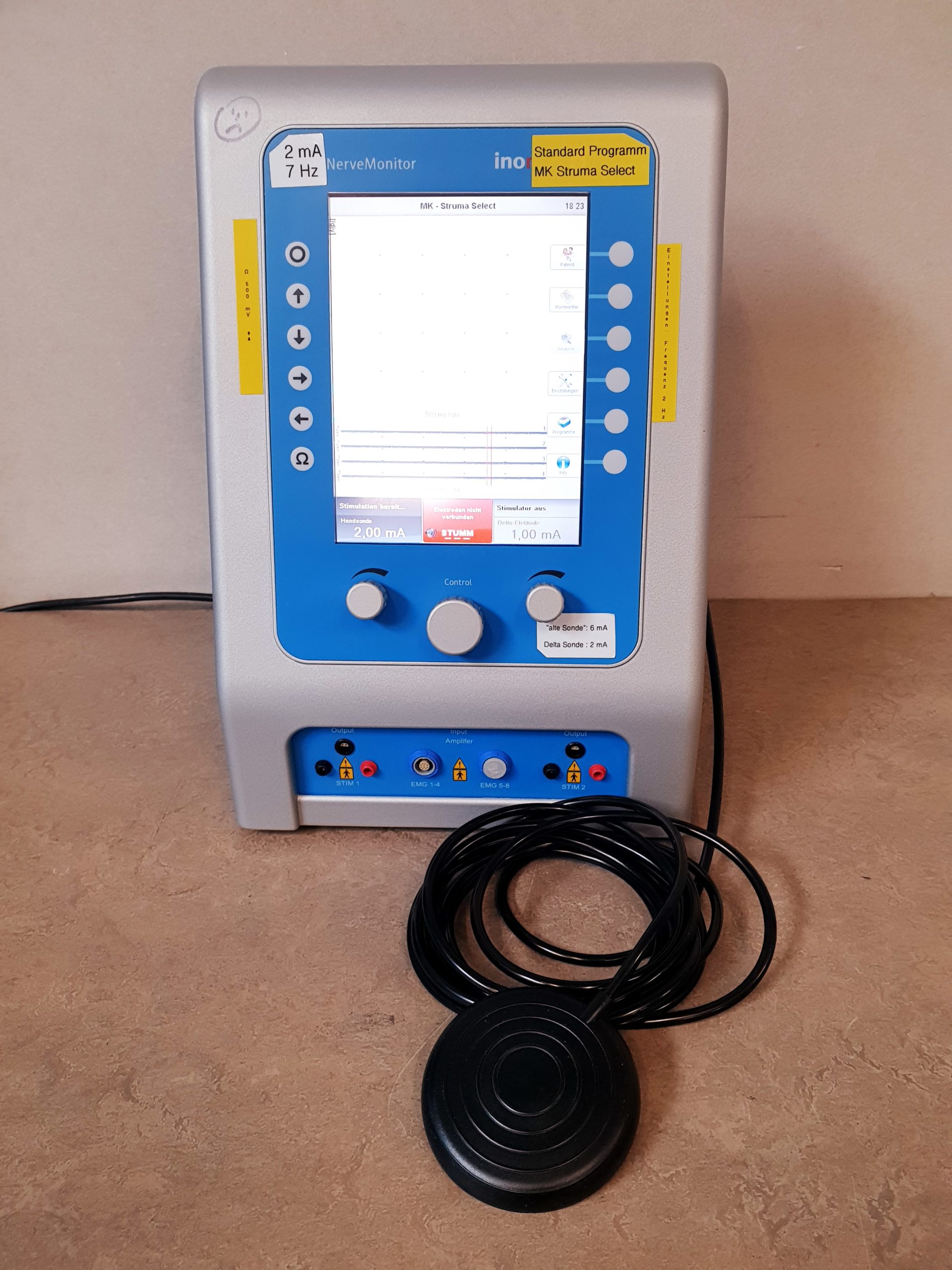 inomed C2 2 NerveMonitor C2 4-Kanal-System für die intraoperative Nervenüberwachung