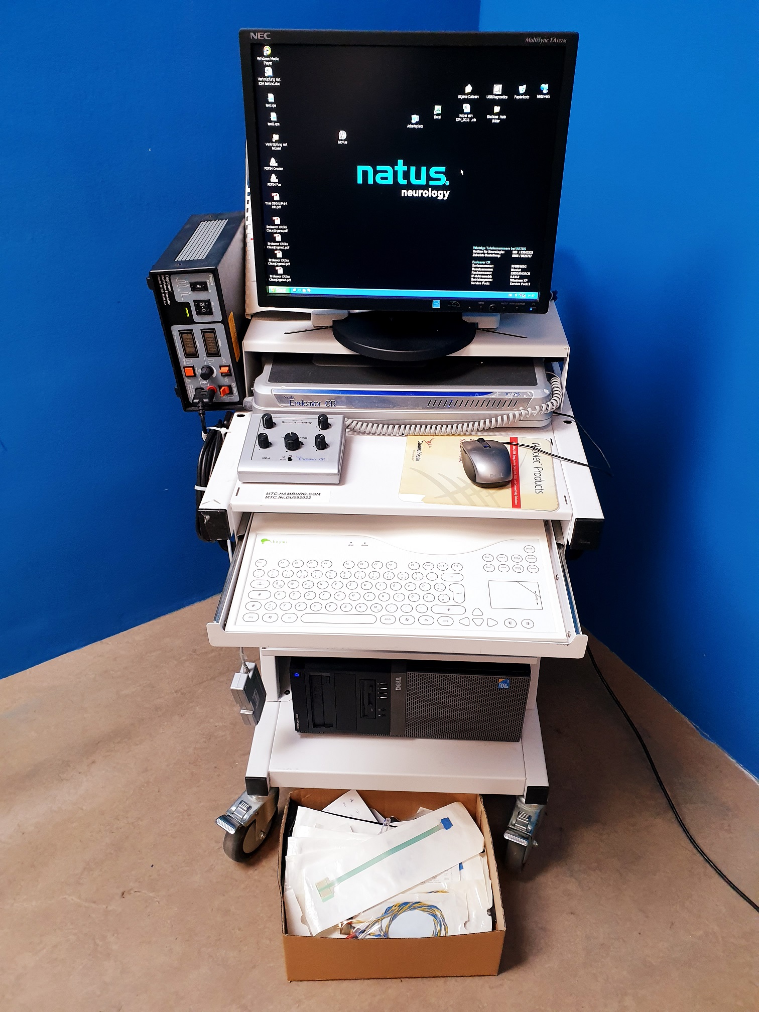 Viasys Natus Nicolet Endeavor CR IOM Maschine 2.9.1 + Digitimer ….. DOM 2017