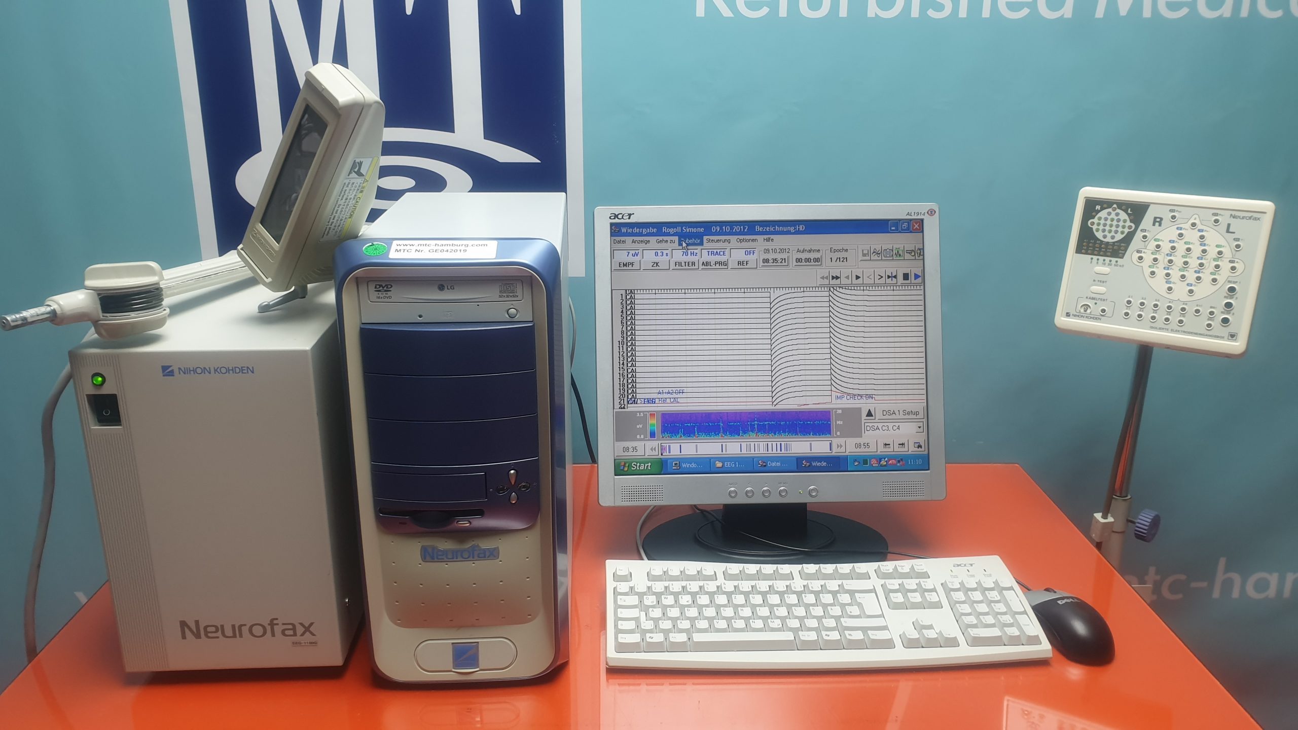 Nihon Kohden Neurofax EEG-1100 EEG-Gerät