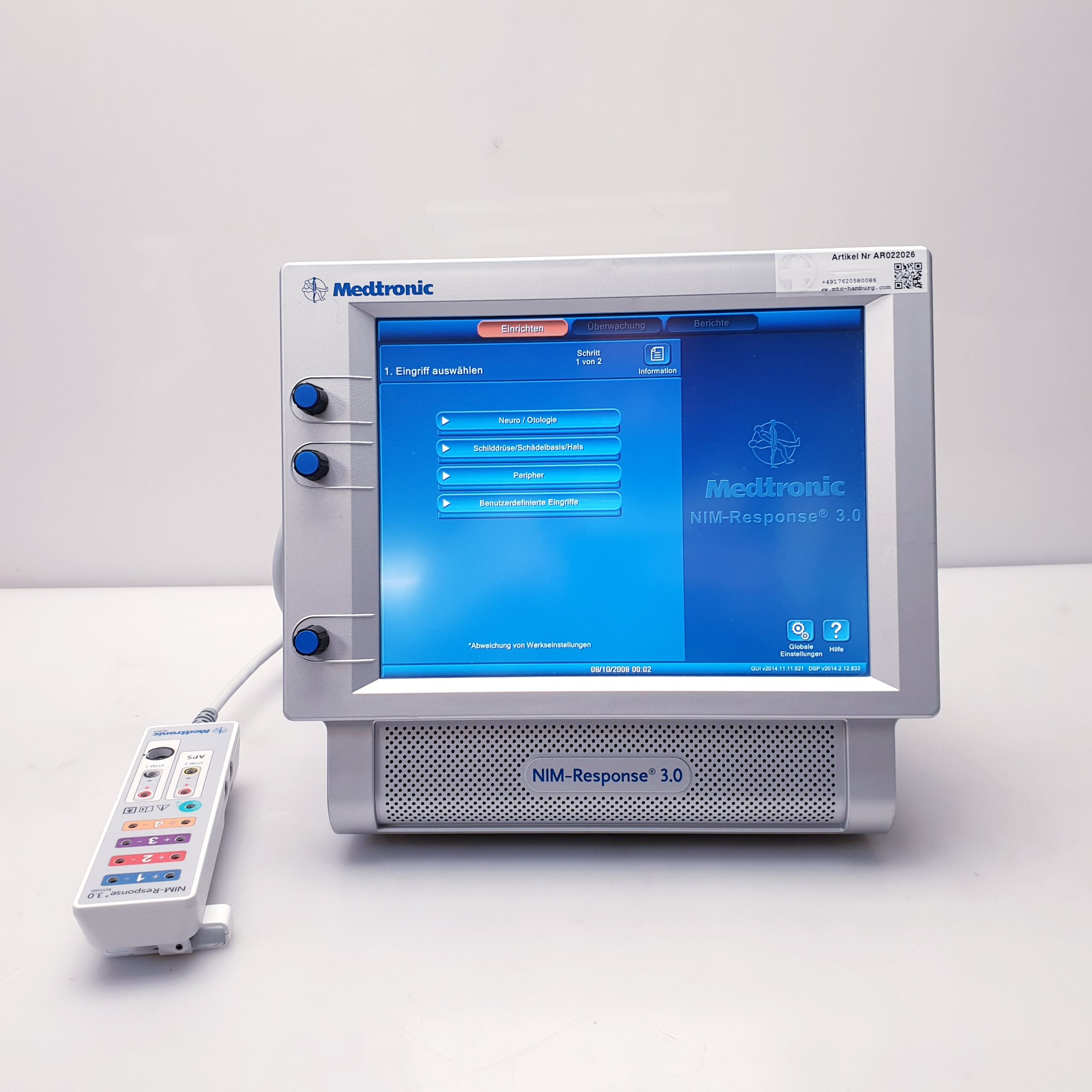 Medtronic NIM-Response 3.0 Nervenmonitor System