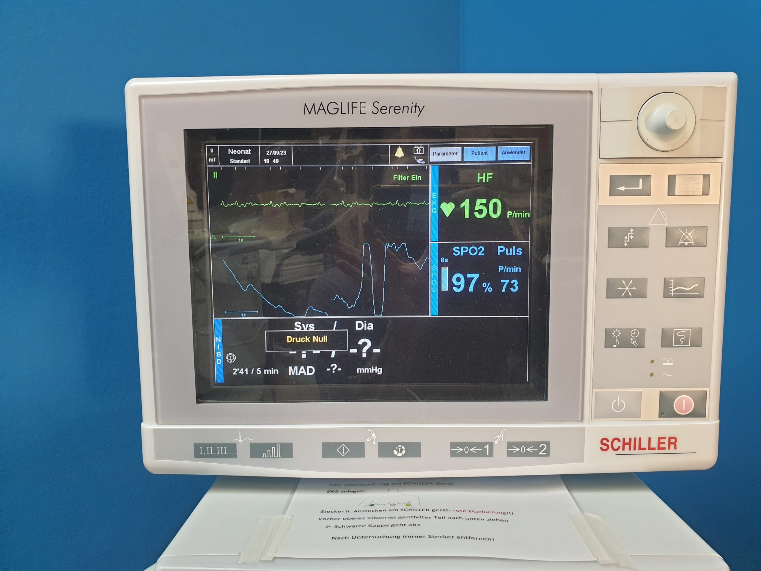Schiller MAGLIFE Serenity mit Spo2 Sensor
