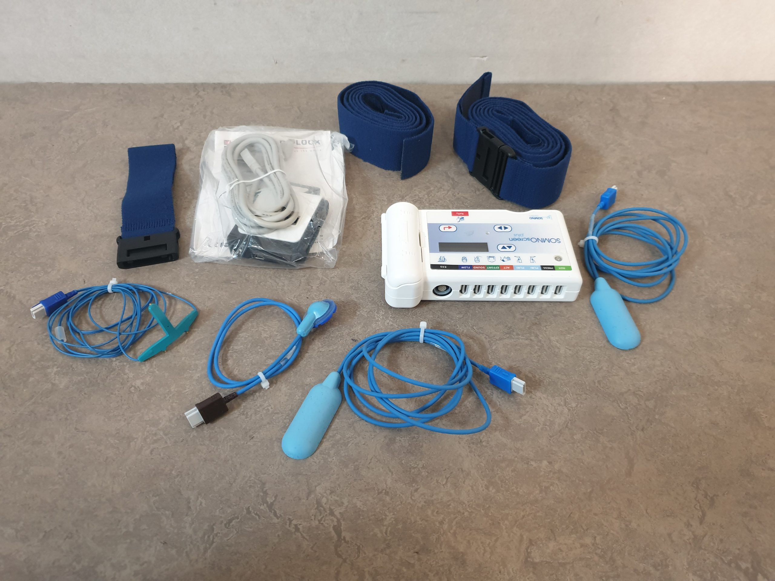 Somno Medics SOMNOscreen Plus PSG Polysomnographic System + Zubehör