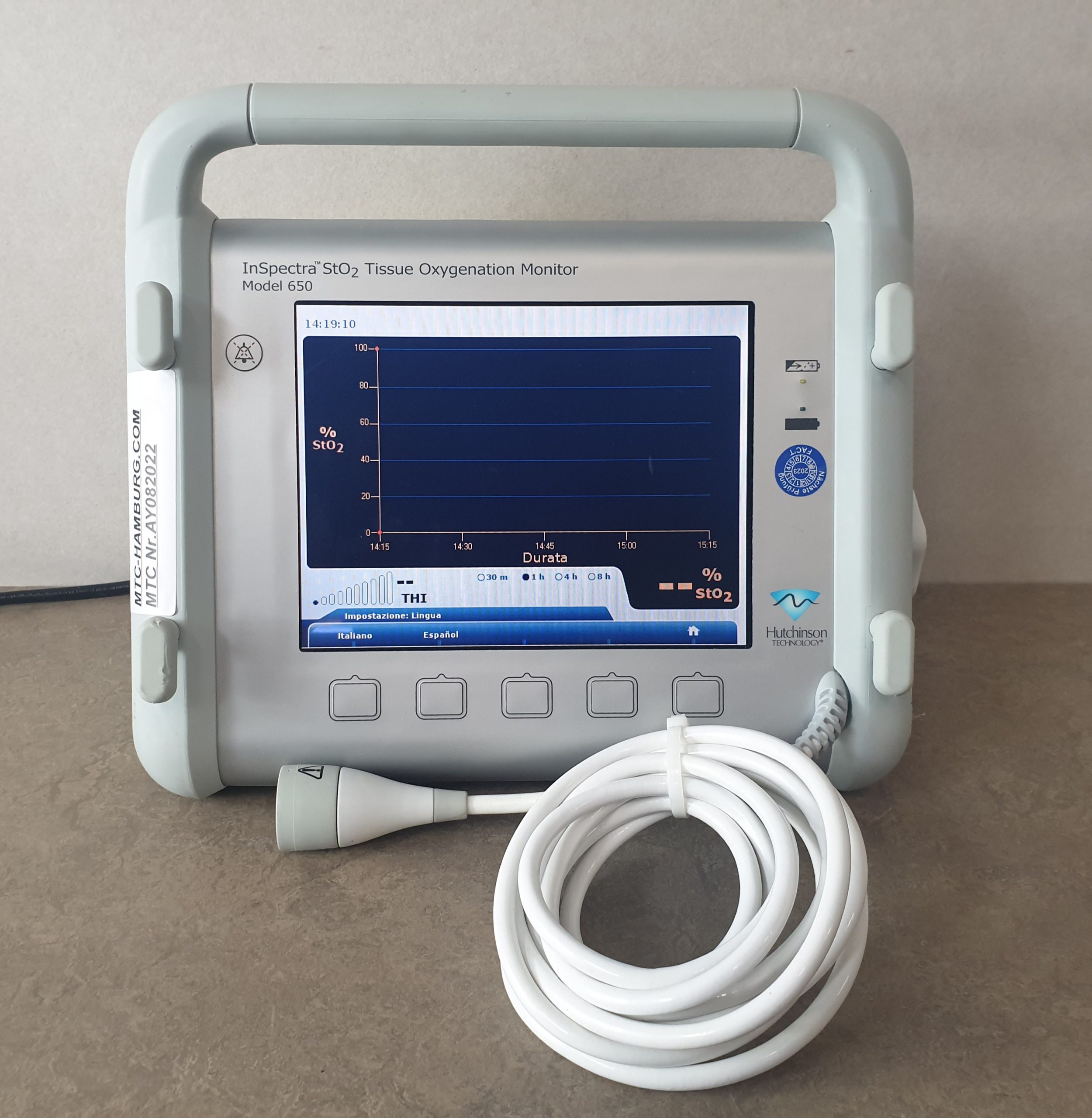 HUTCHINSON InSpectra StO2 Inspectra sto2 Gewebe Sauerstoffversorgung Monitor