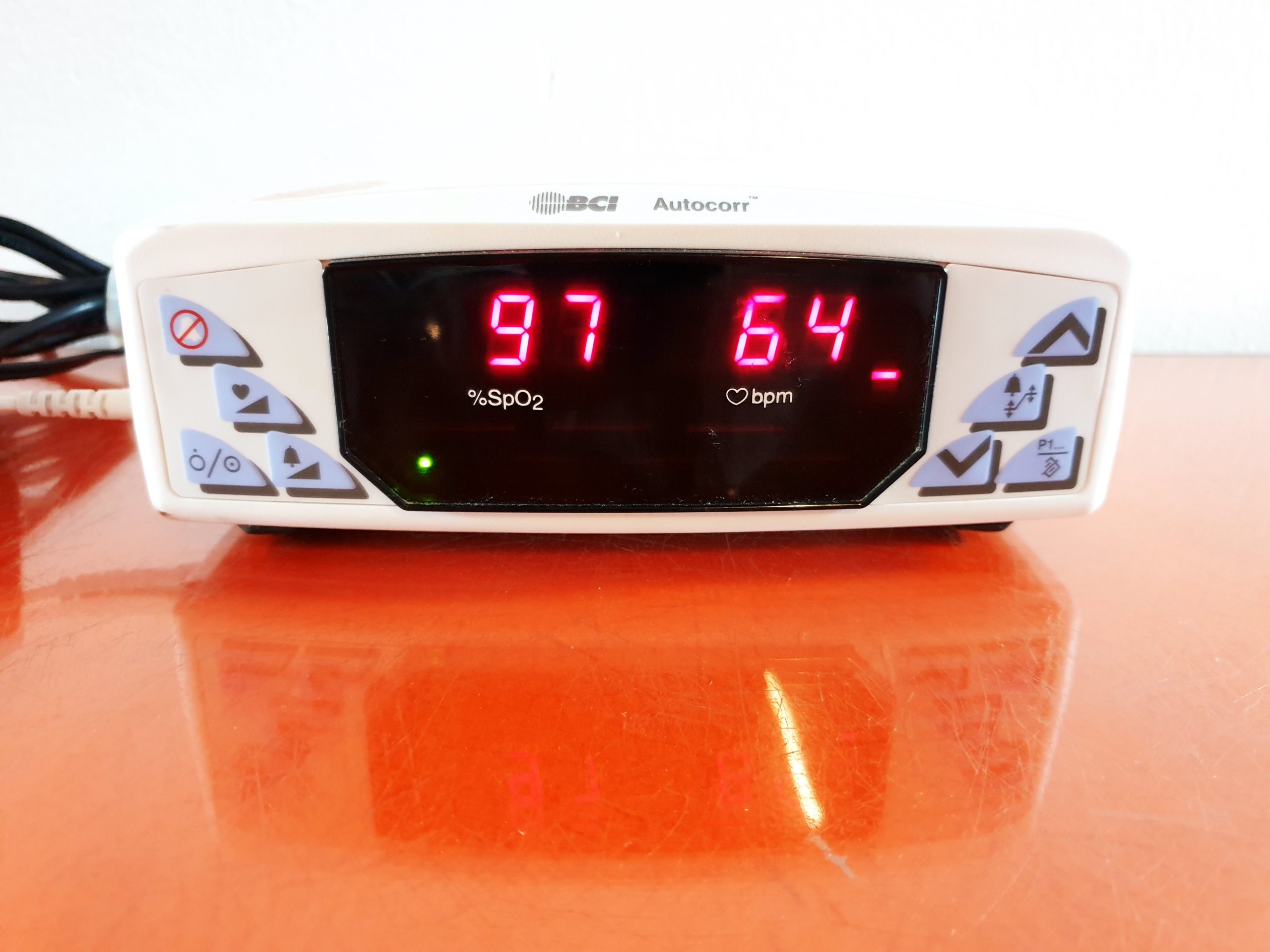 BCI autocorr SpO2 Monitor mit SpO2 Sensor Patient Pulsoxymeter