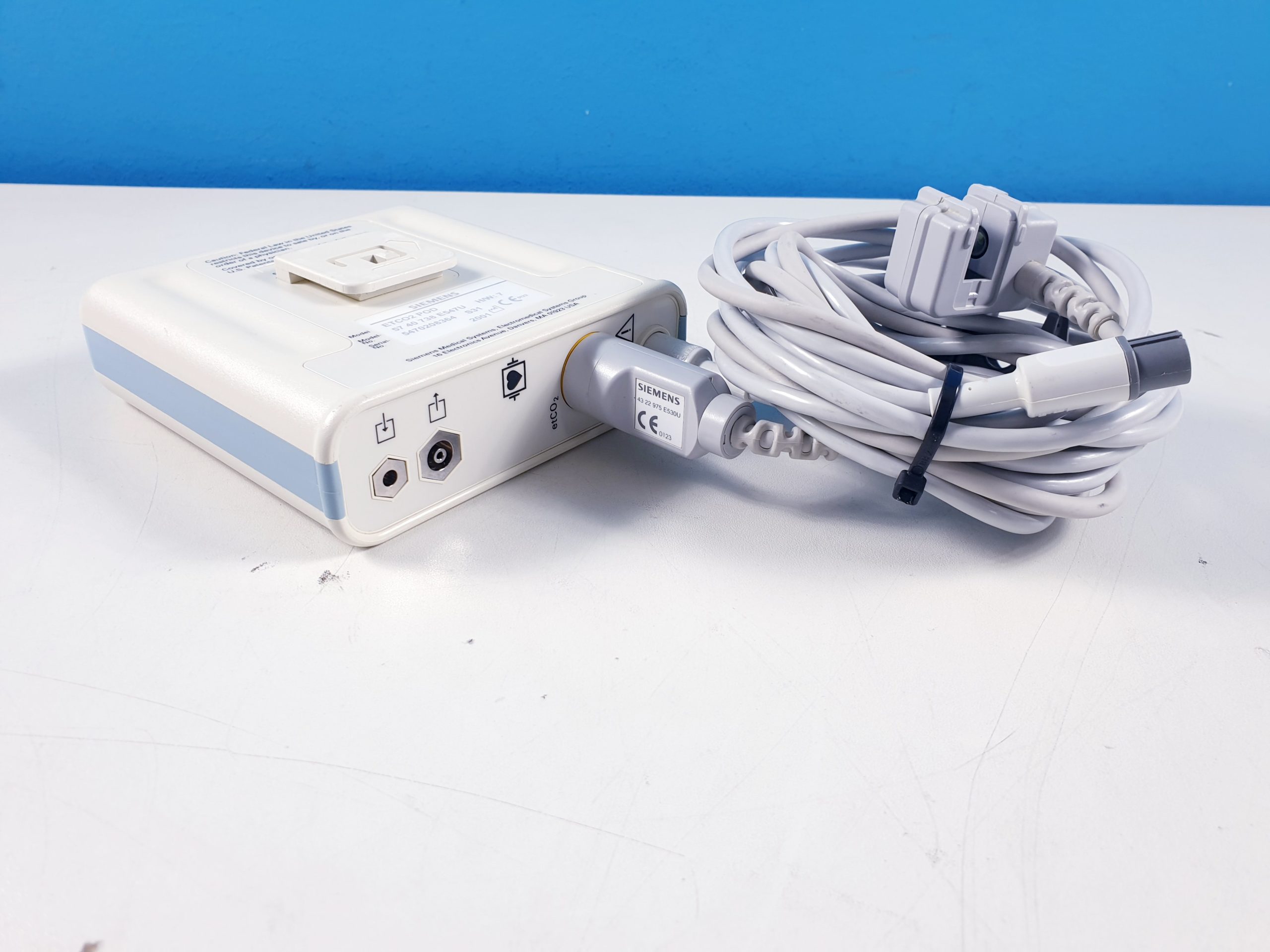 SIEMENS 5740738E547U ETCO2 POD mit 43 22 975 E530U Sensor