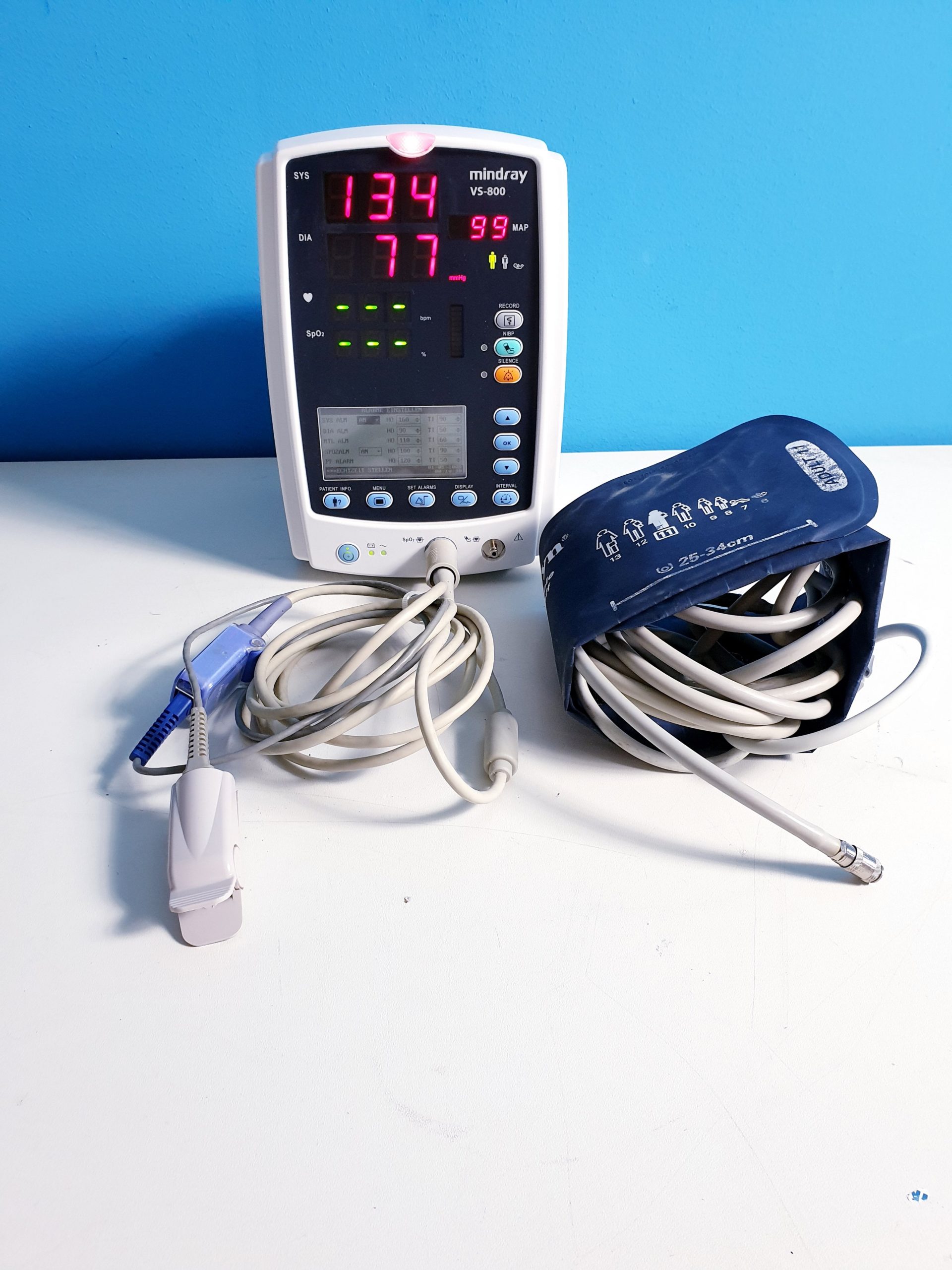 Mindray VS-800 Vital Signs Monitor ÜBERWACHUNGSMONITOR NiBp + SpO2